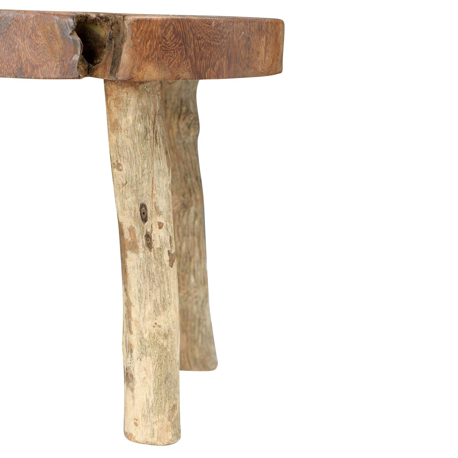 Hello Honey® Madre De Cacao Live Edge Wood Pedestal Set