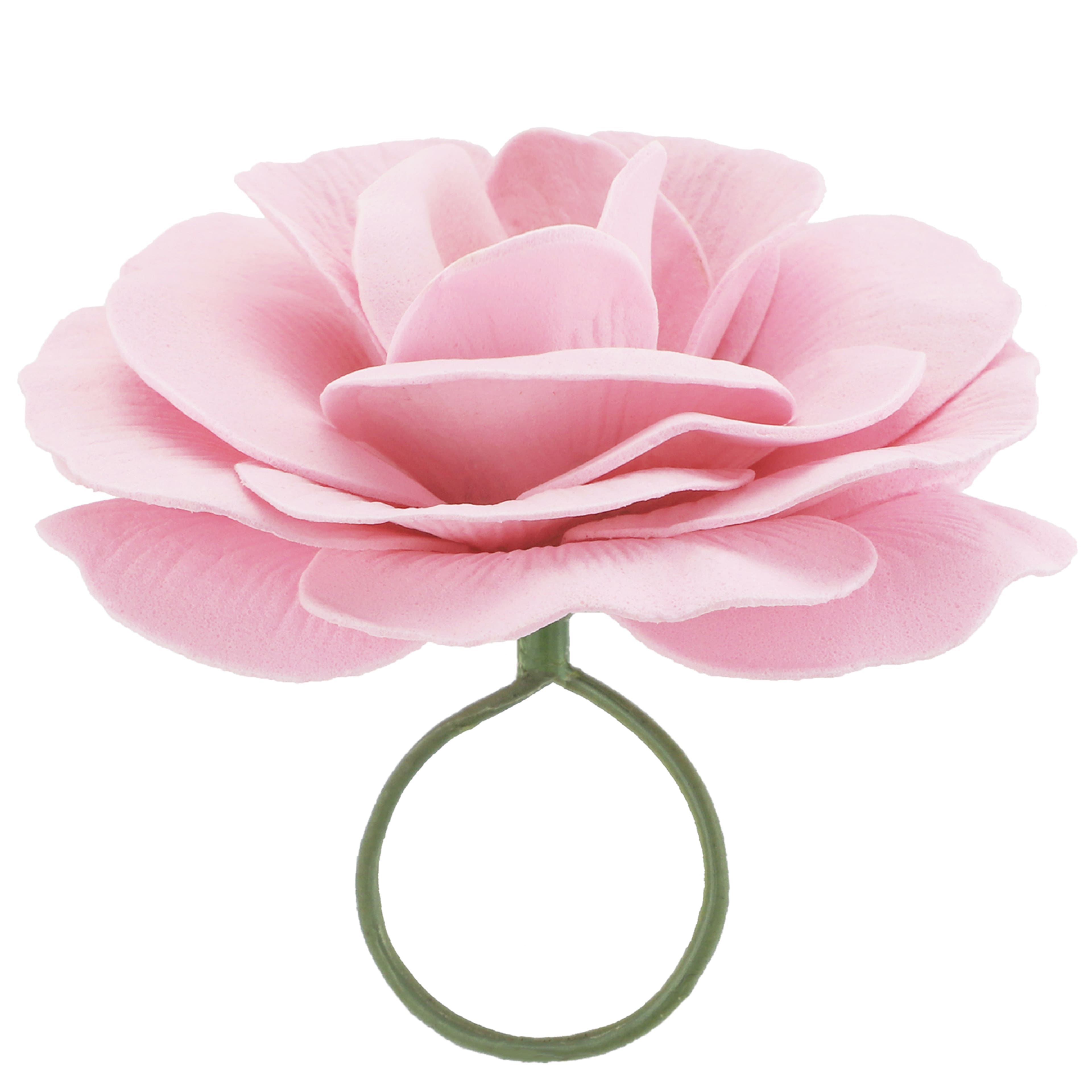3&#x22; Pink Rose Floral Accent by Ashland&#xAE;