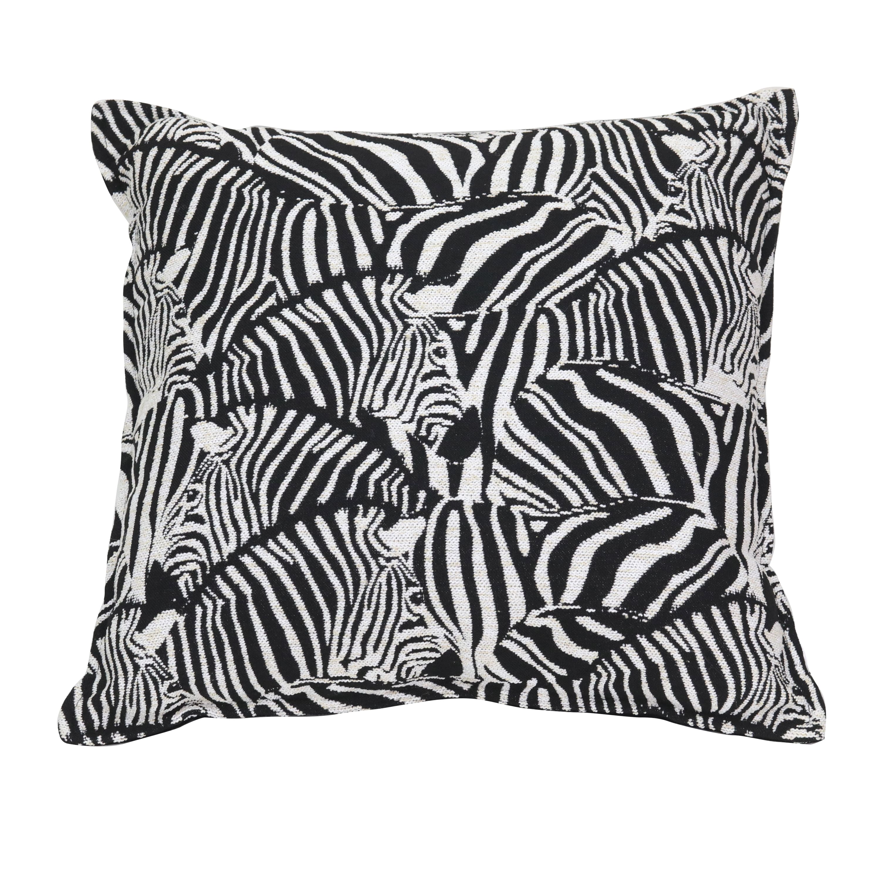17.5" Abstract Zebra Throw Pillow by Ashland®