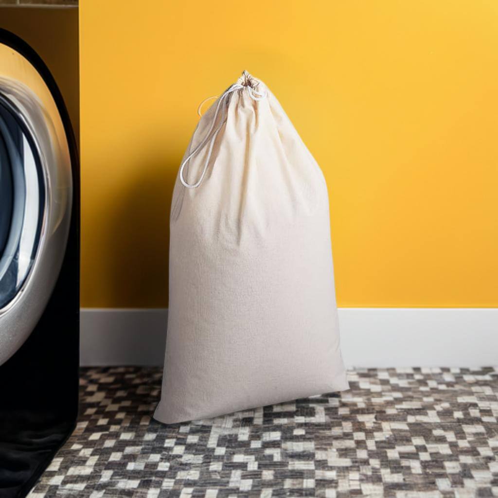Household Essentials 36&#x22; Cotton Drawstring Laundry Bag