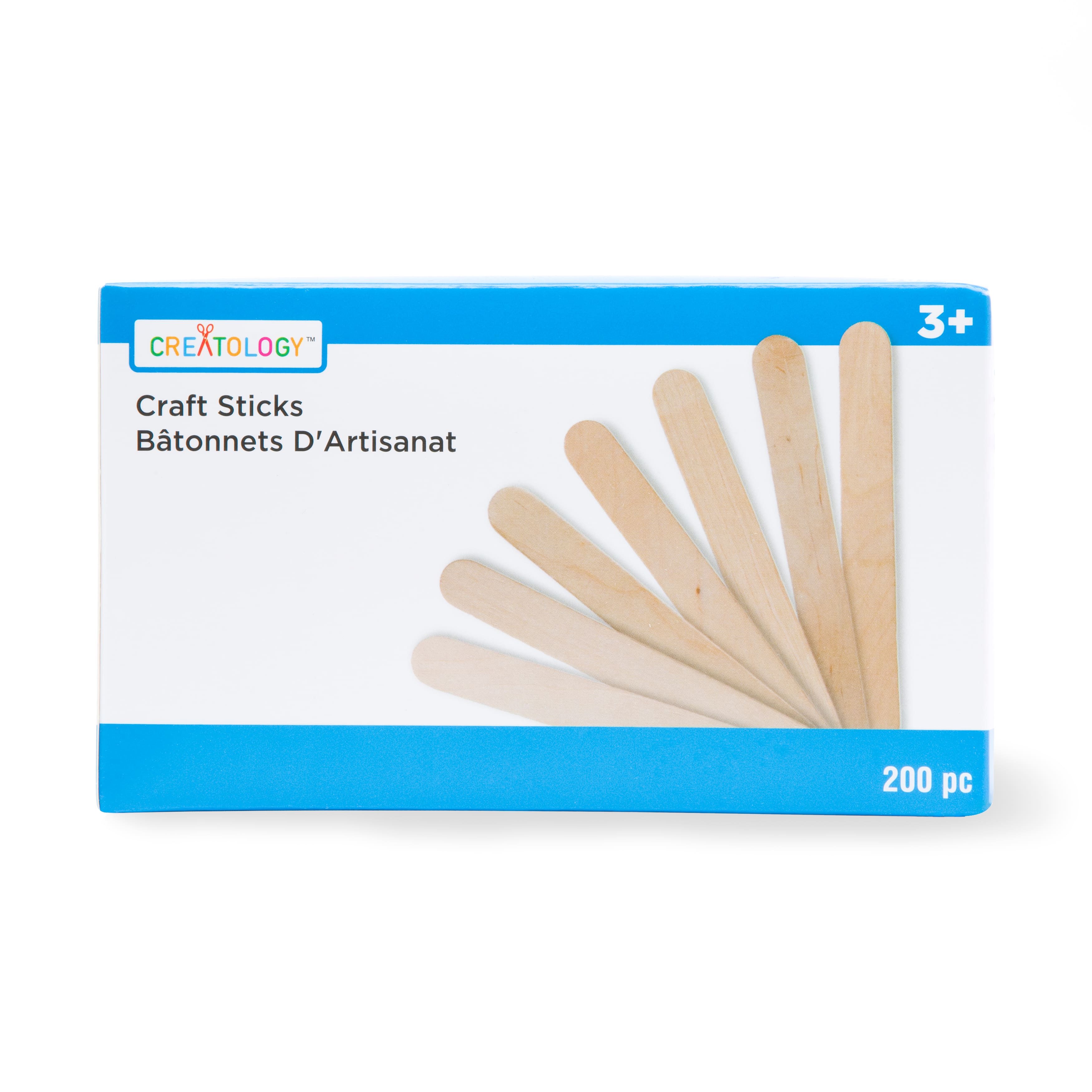 CRAFT STICKS JUMBO MULTI 200CT - Brainstorm, Inc.