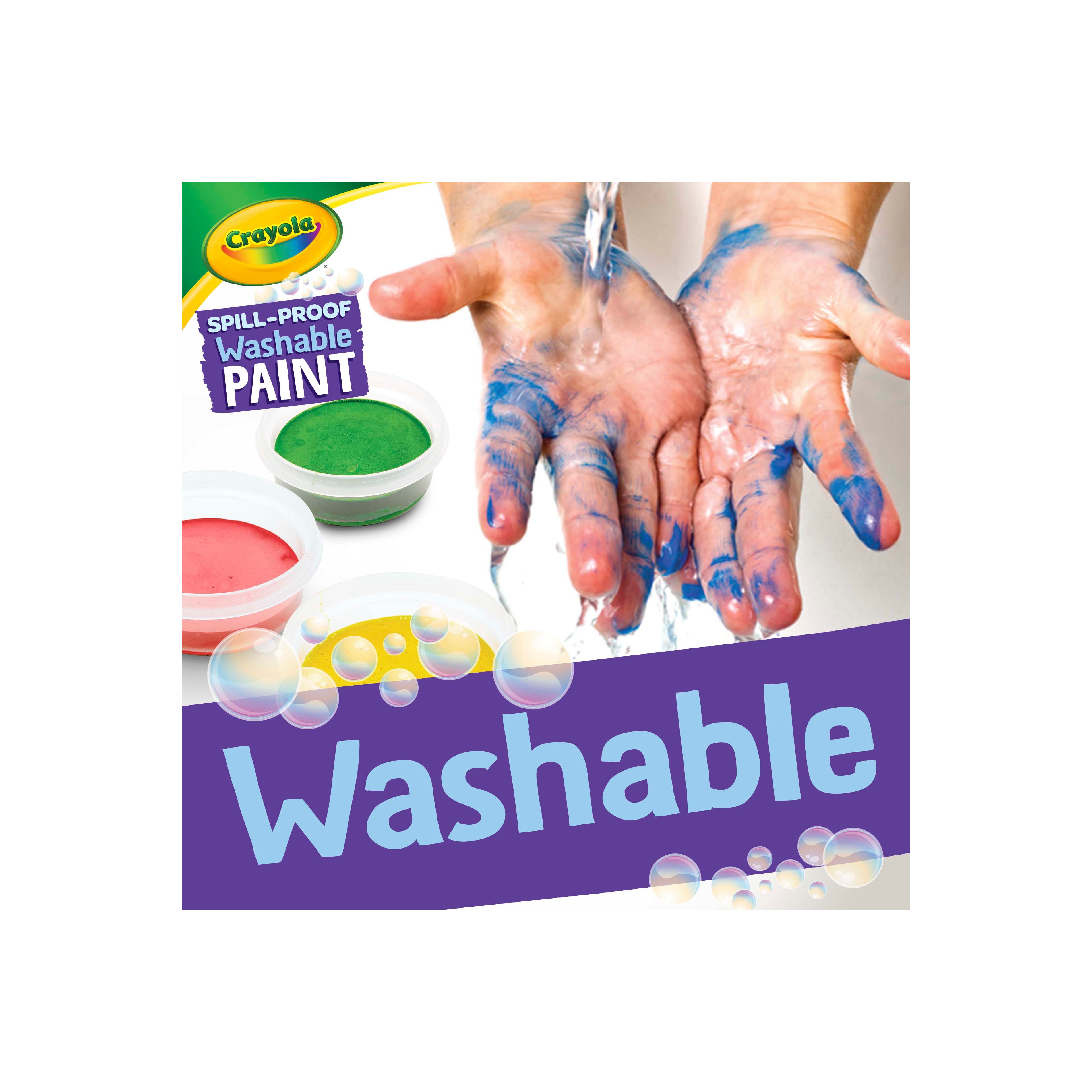 Crayola&#xAE; Spill-Proof Washable Paint Set