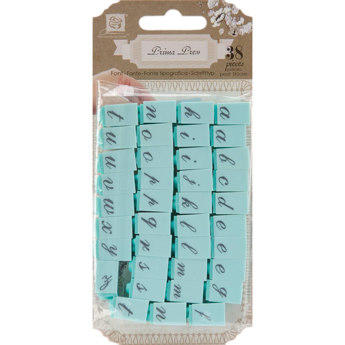 Prima® Press Alphabet Stamp Set Michaels