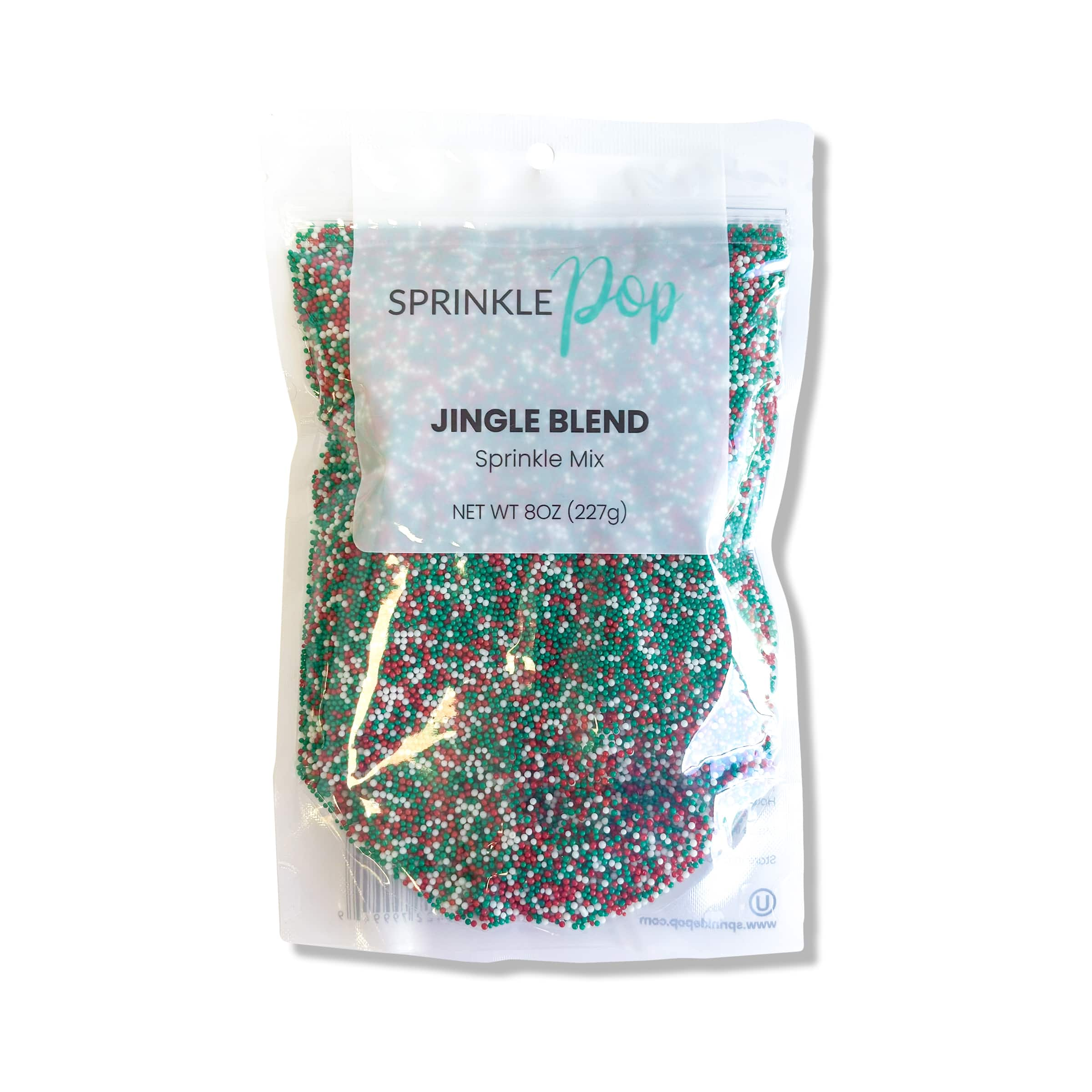 Sprinkle Pop 8oz. Jingle Blend Sprinkle Mix