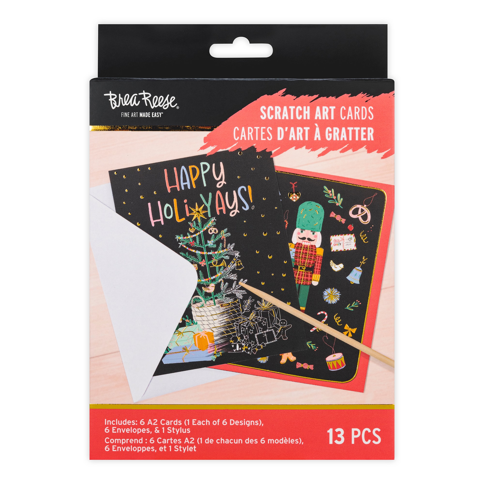 Brea Reese&#x2122; Holi-Yays Scratch Art Card Kit