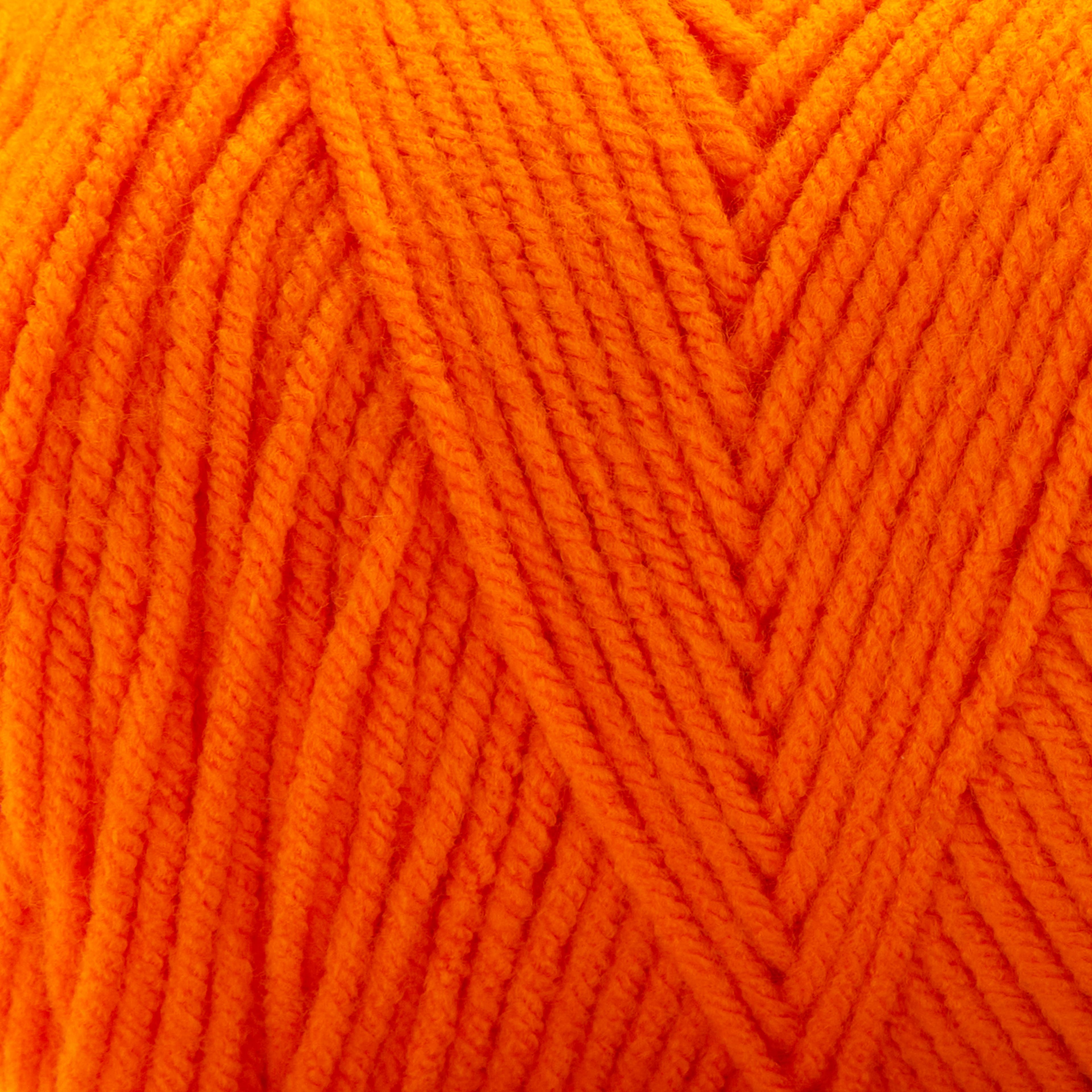 Soft Classic Solid Yarn by Loops & Threads in Orange | 7 | Michaels