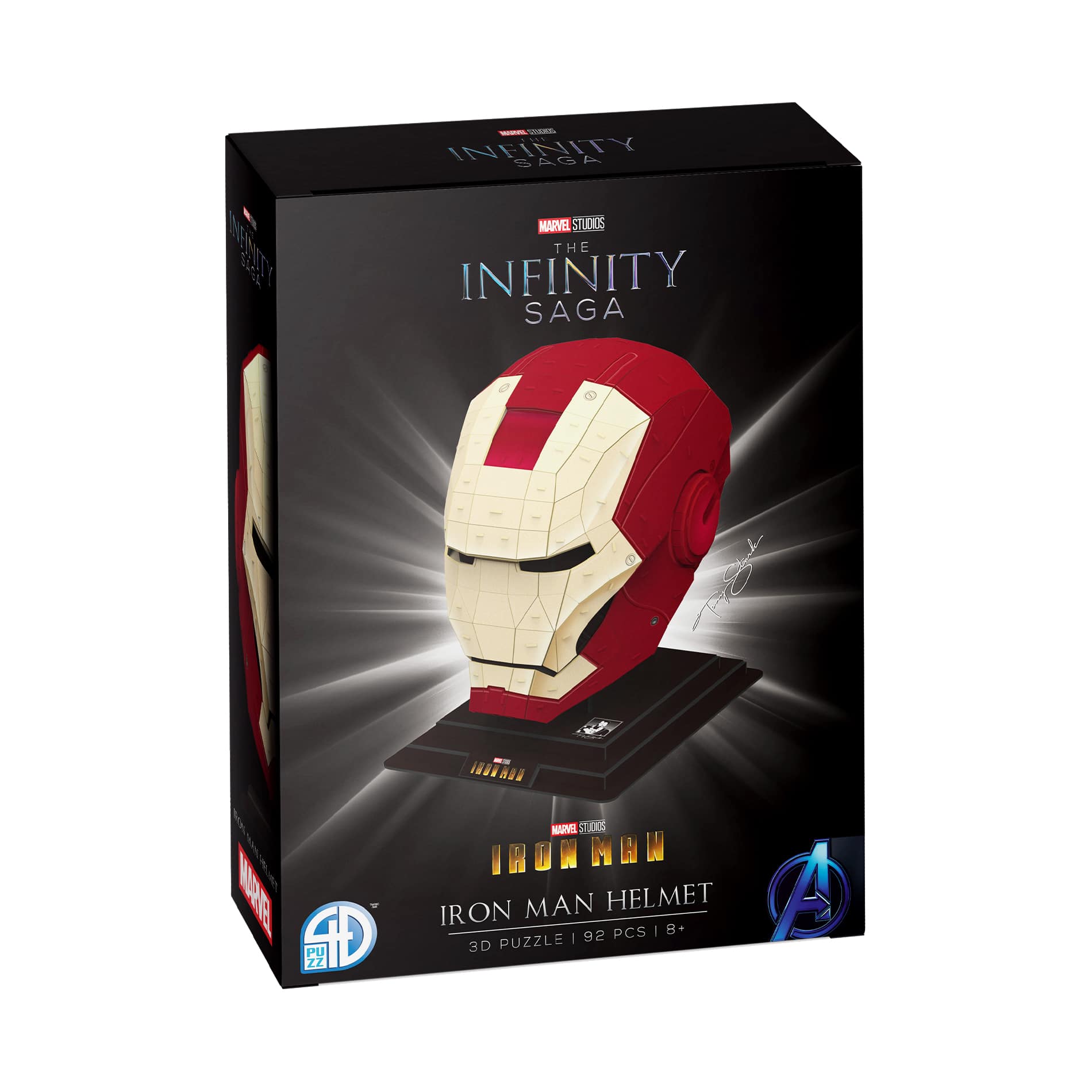 Marvel The Infinity Saga - Iron Man Helmet 3D Puzzle: 92 Pcs