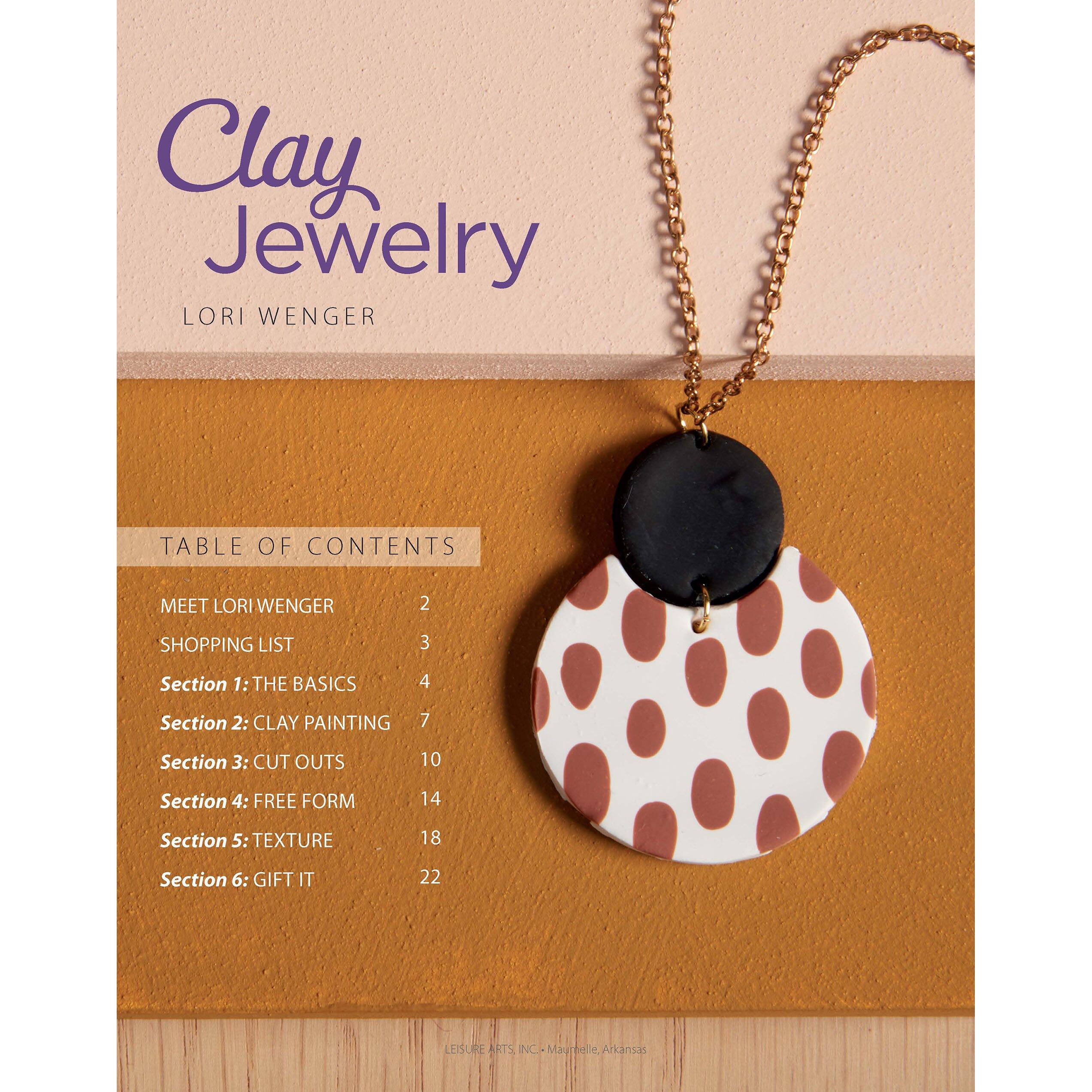 Leisure Arts&#xAE; Clay Jewelry Book