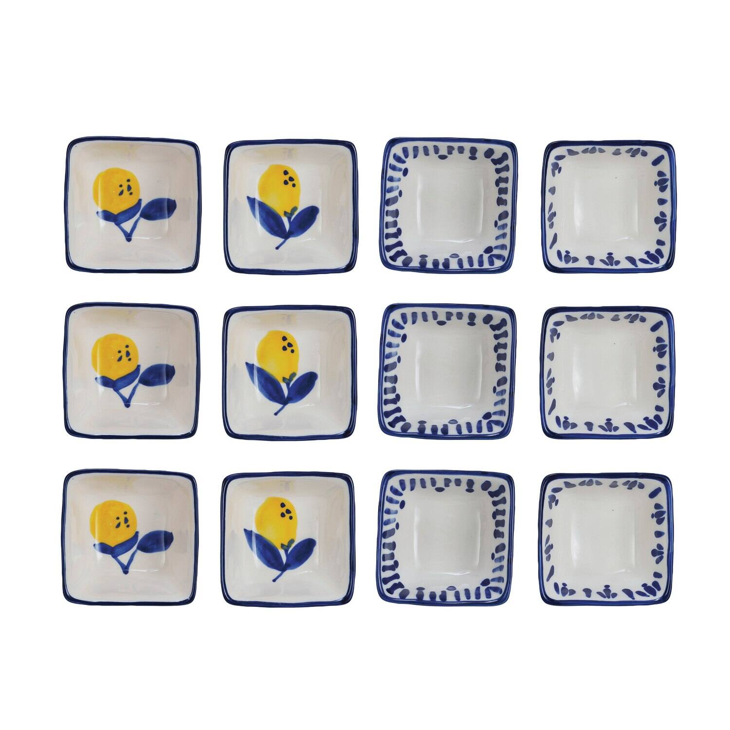 Hello Honey&#xAE; 3&#x22; Small Lemon Stoneware Dish Set