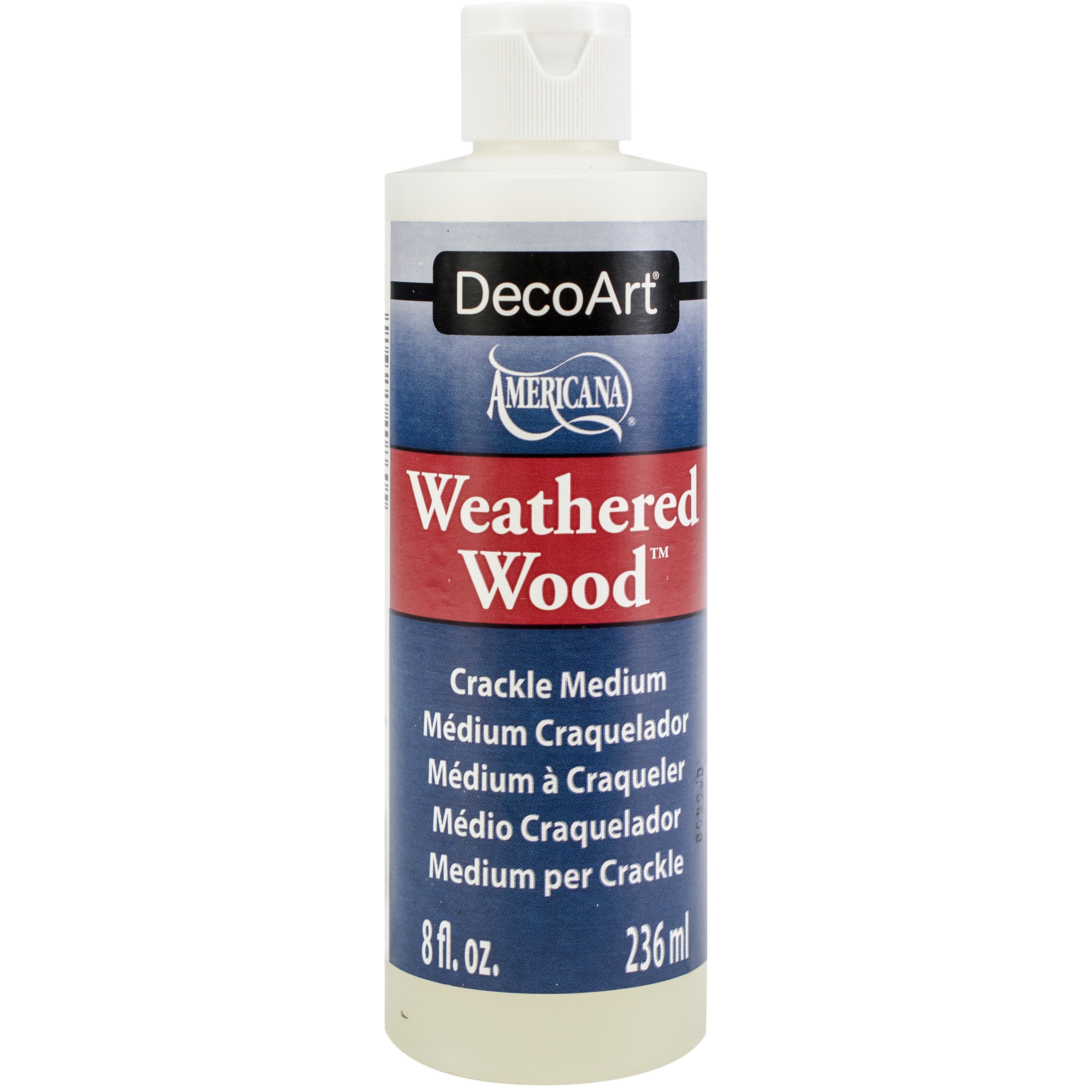 DecoArt® Weathered Wood™ Brown Crackling Medium, 8oz. Craft Paint