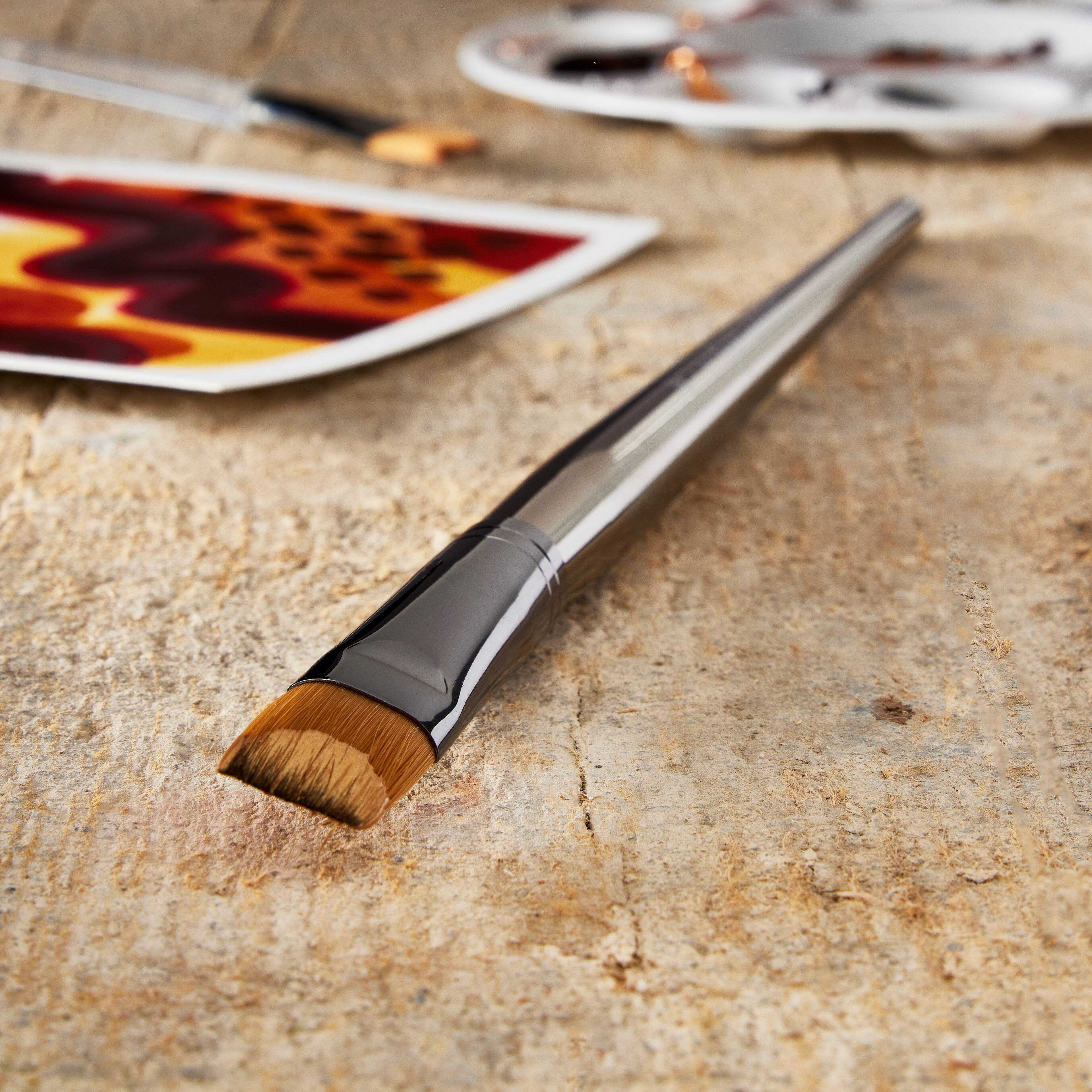 12 Pack: Zen&#x2122; Series 43 Long Handle Bright Brush