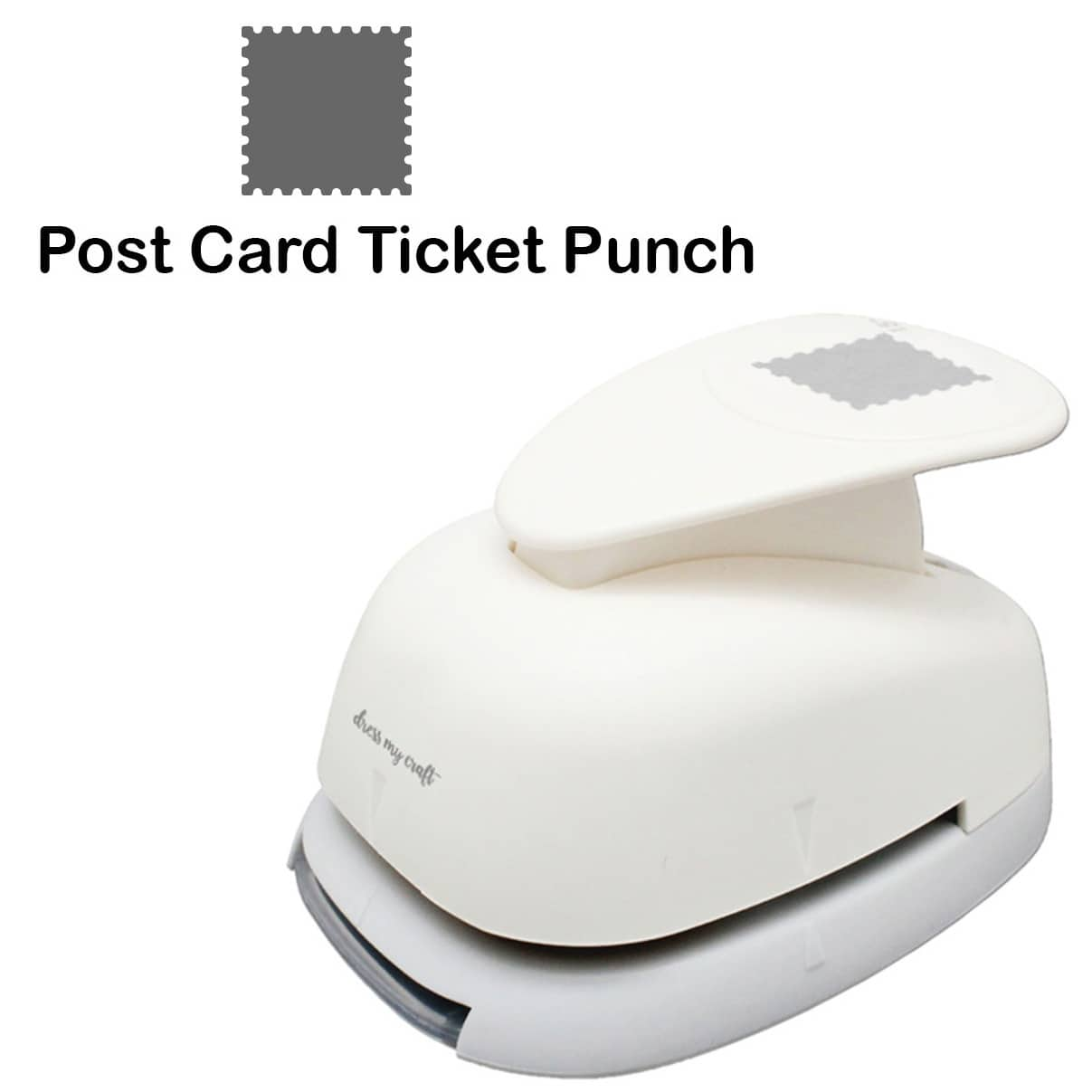 Dress My Craft&#xAE; 1&#x27;&#x27; Postcard Ticket Paper Punch