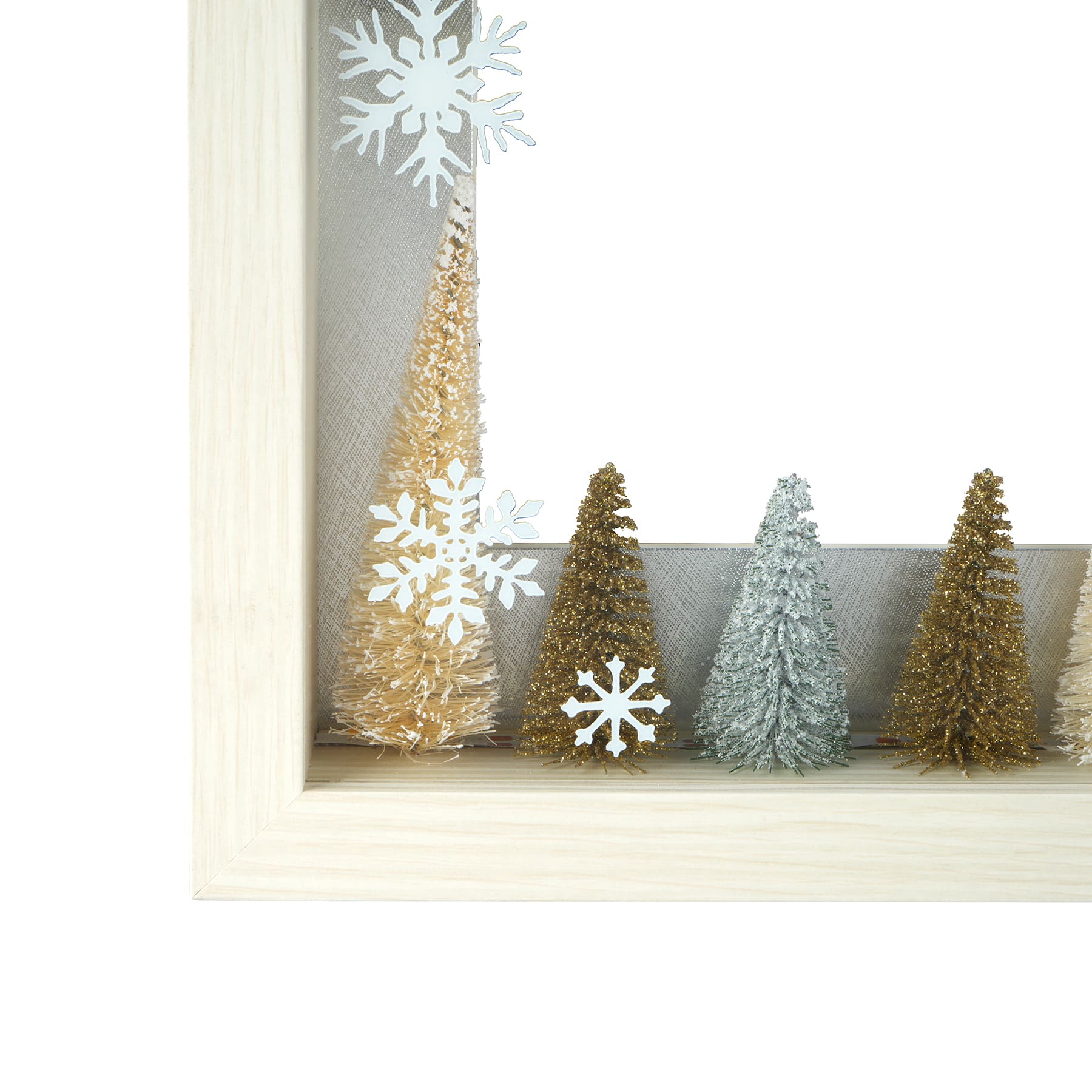 5&#x22; x 7&#x22; Let It Snow Light-Up Tabletop Frame by Ashland&#xAE;