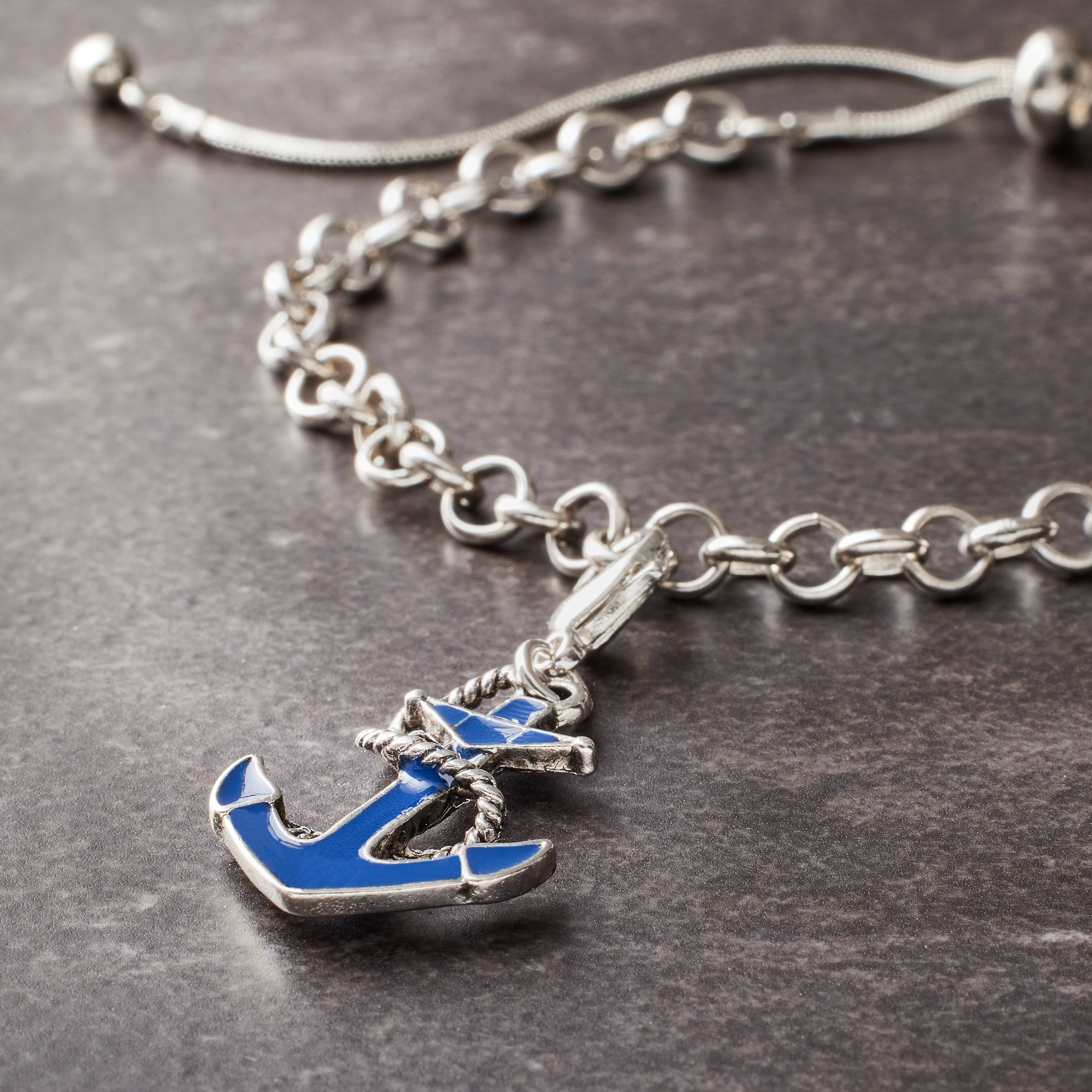 12 Pack: Anchor Charm by Bead Landing&#x2122;