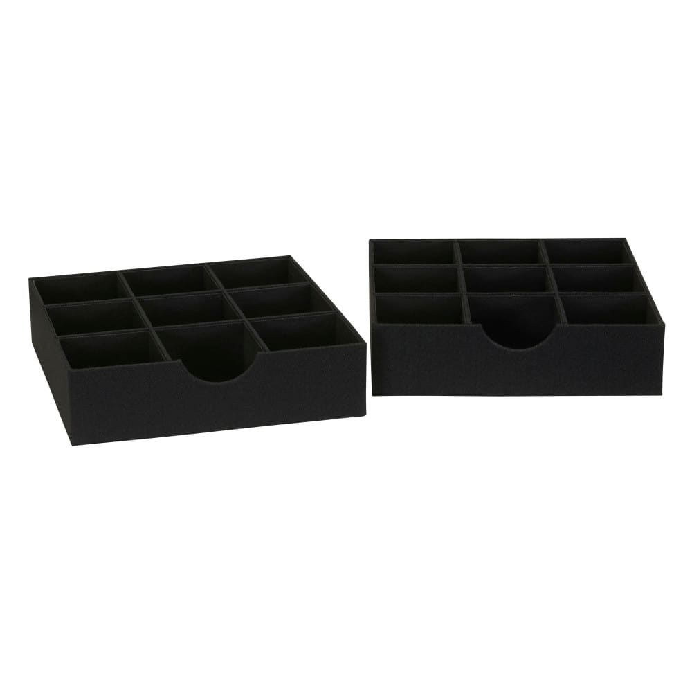 Household Essentials 9-Compartment Drawer Organizers, 2ct.