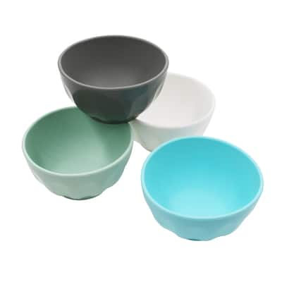 Glass Mixing Bowl Ingredient Prep Set - 7.75 inch Diameter, Set of 6