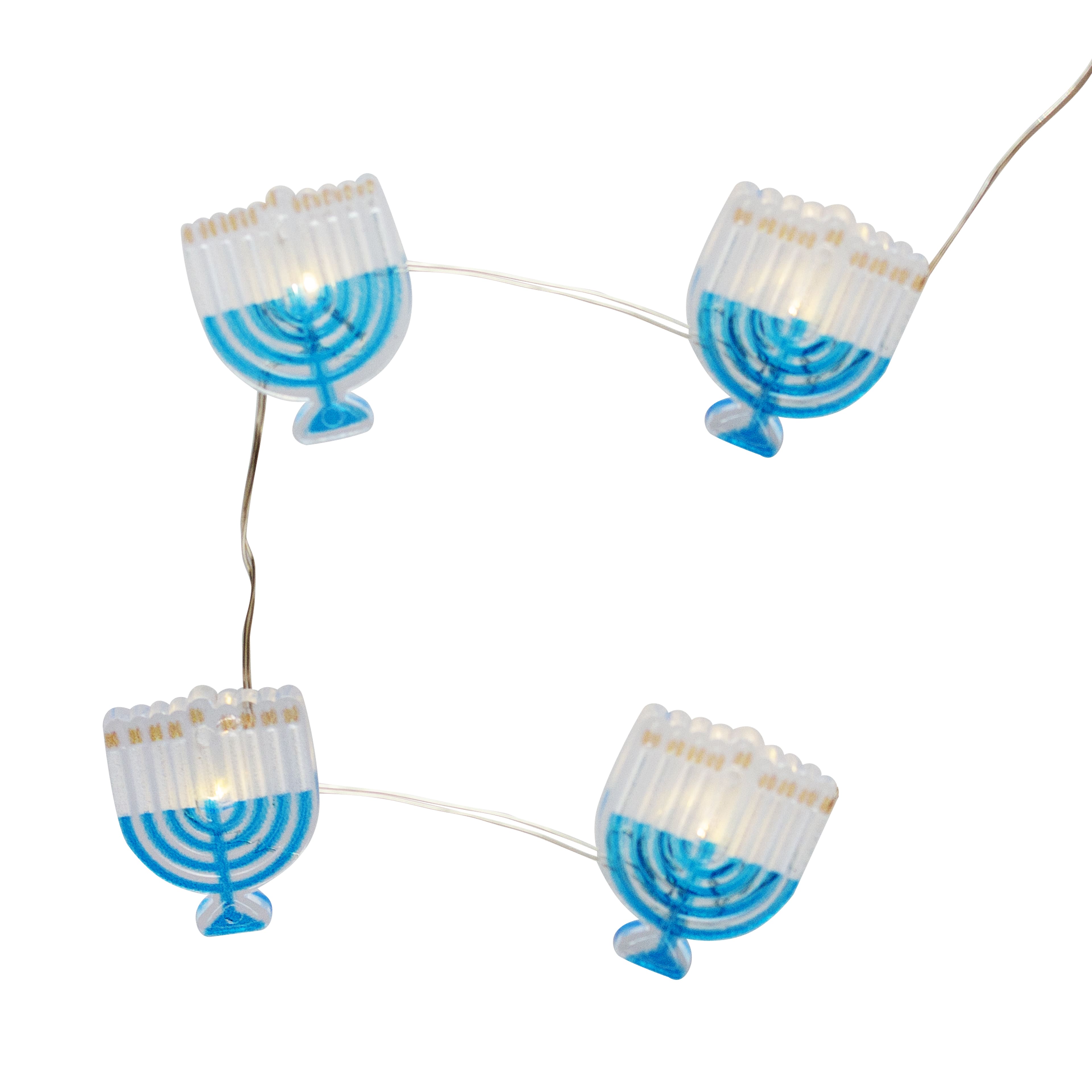 6ft. Menorah Hanukkah String Lights by Ashland&#xAE;