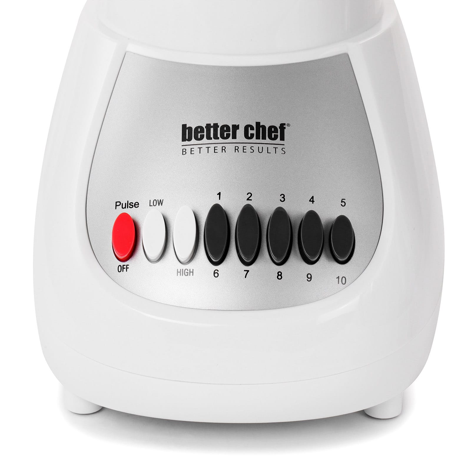 Better Chef White 50oz. 10-Speed 350-Watt Plastic Jar Blender