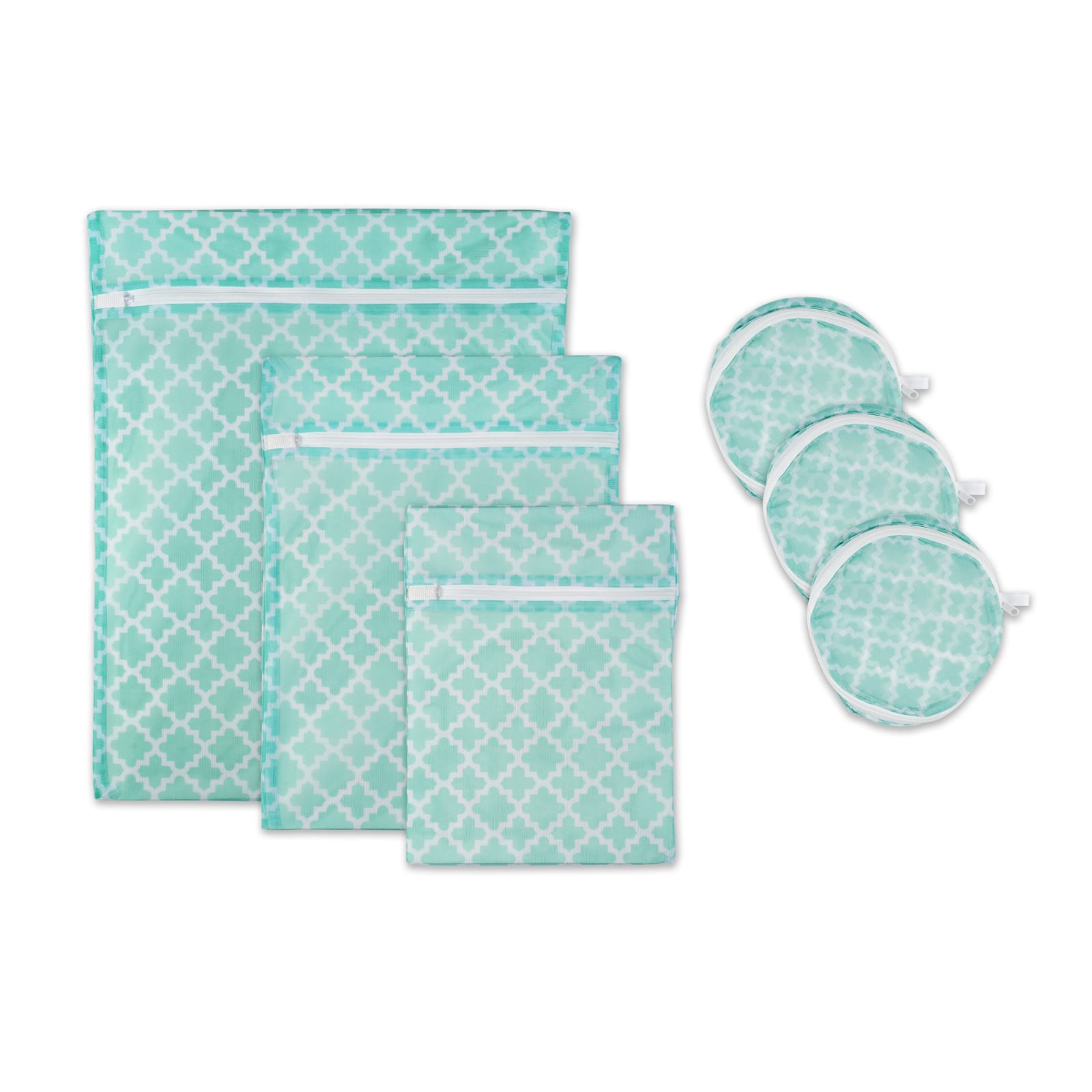 DII&#xAE; Aqua Lattice Mesh Laundry Bags, Set C