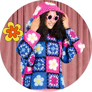 3 Pack Red Heart&#xAE; All In One Flower Power&#x2122; Yarn