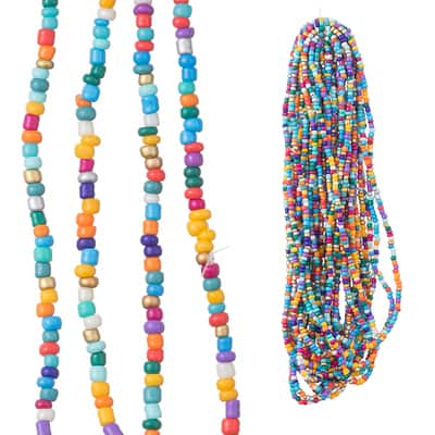 Multicolored Glass Seed Beads by Bead Landing™