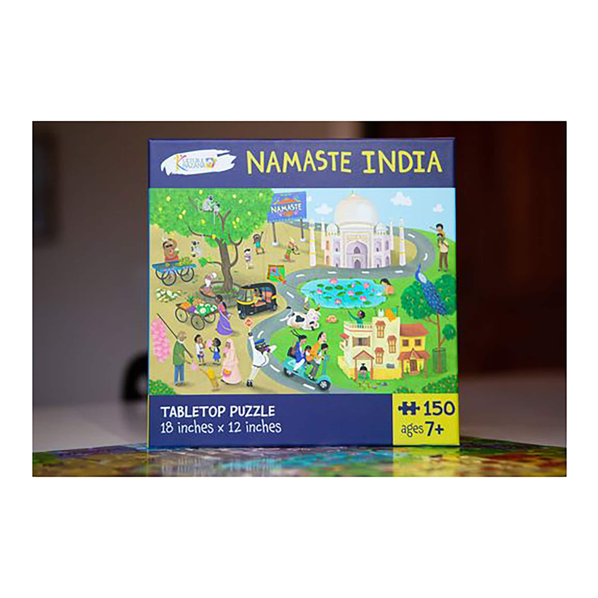 Kulture Khazana Namaste India 150 Piece Puzzle