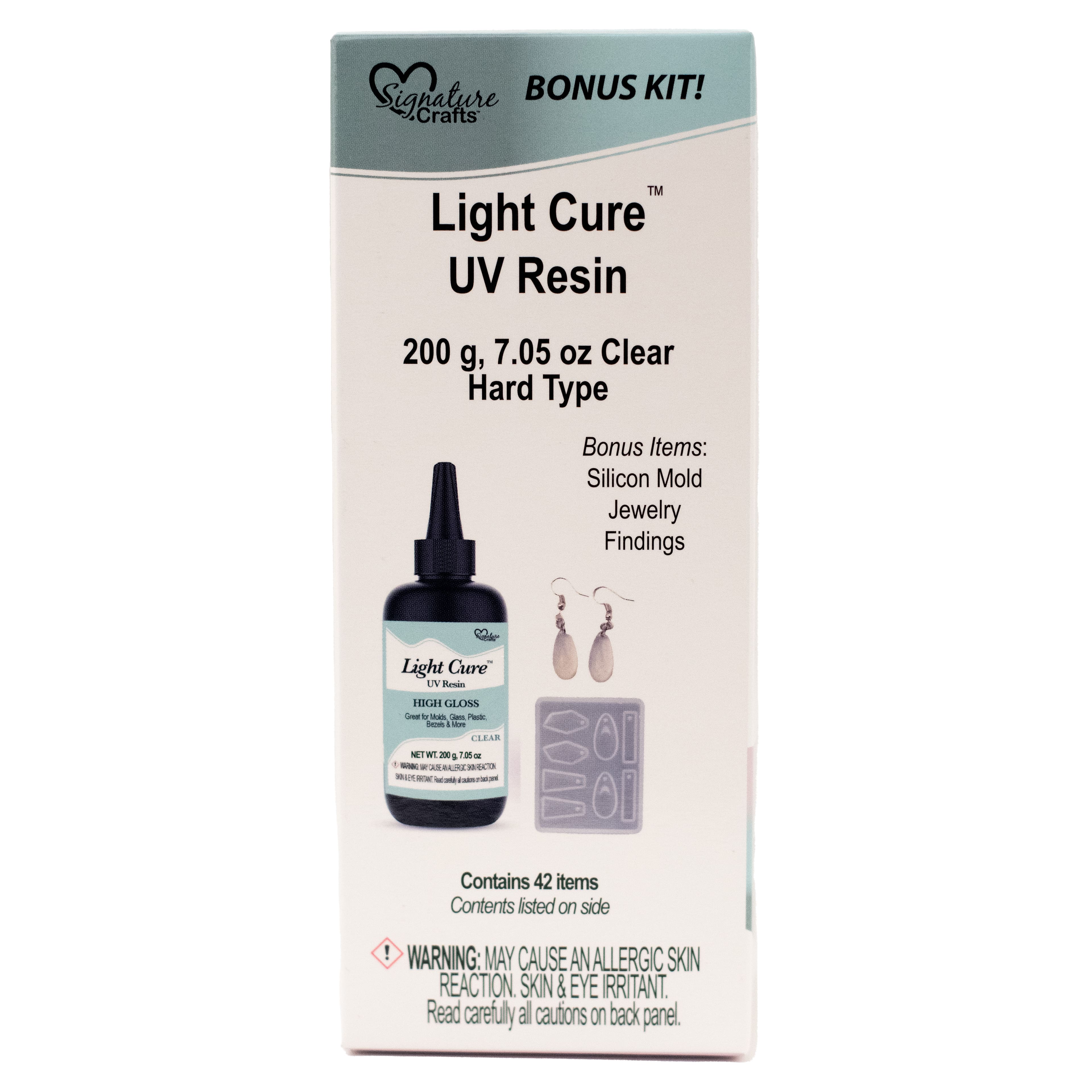 Signature Crafts™ Light Cure UV Resin, 2.21oz.
