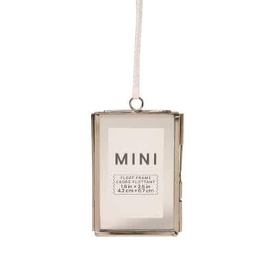 Mini Rectangle Float Frame by Studio Décor®, Color: Silver | Michaels