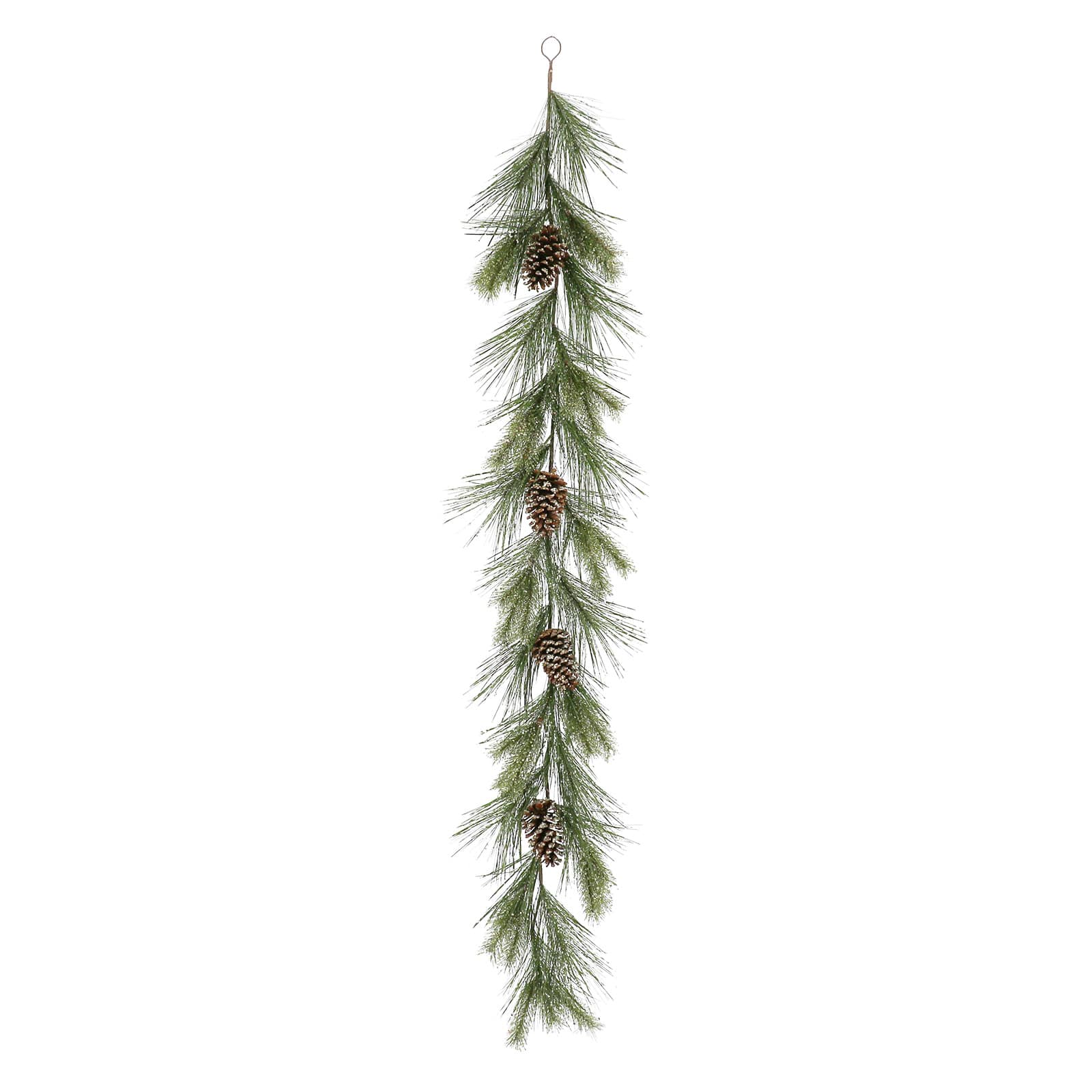 6ft. Pine &#x26; Pinecone Sequin Garland by Ashland&#xAE;