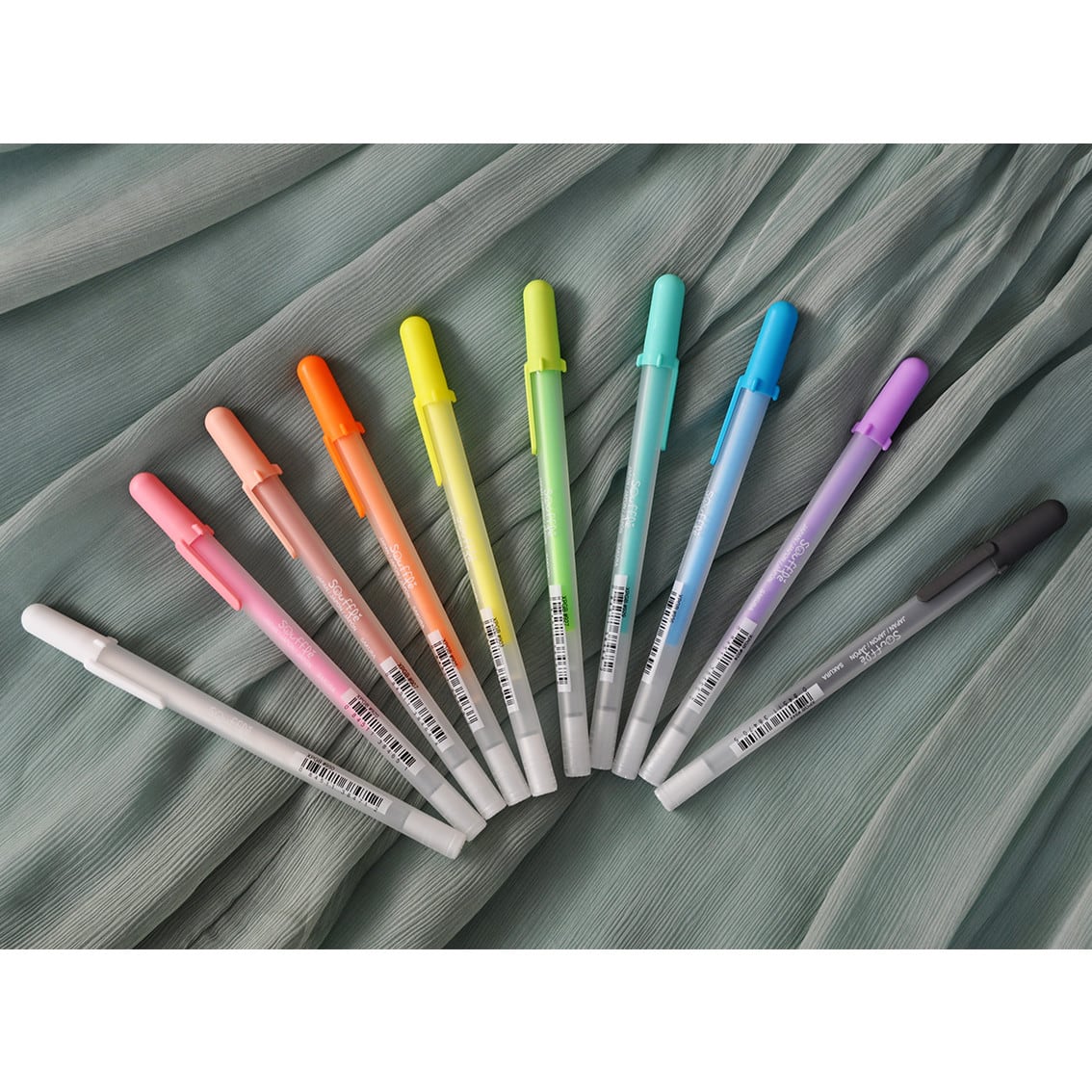 Sakura&#xAE; Souffle&#x2122; Puffy 3D Opaque Ink Pen 10 Color Set, Pastels