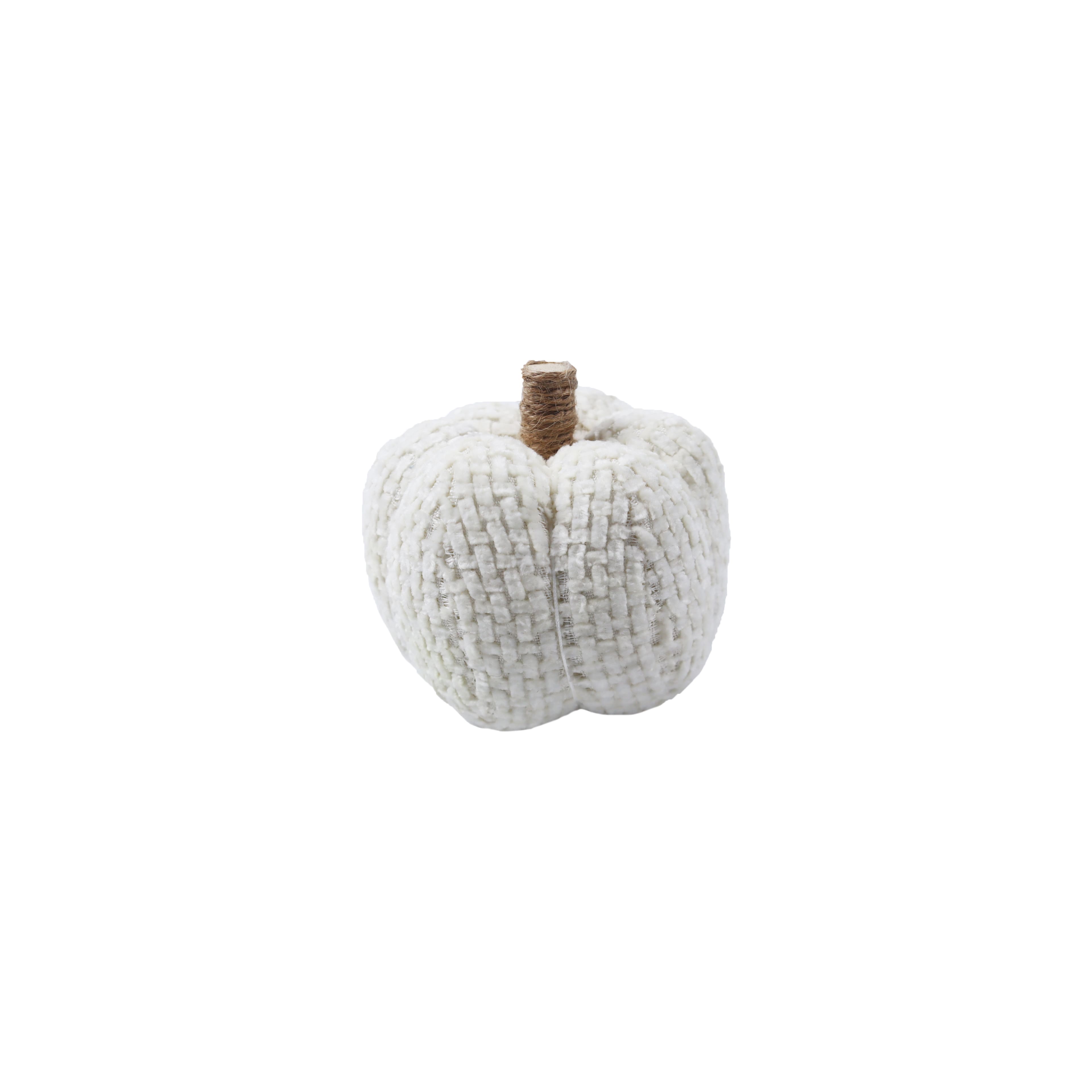 4&#x22; Chenille Pumpkin Tabletop D&#xE9;cor by Ashland&#xAE;