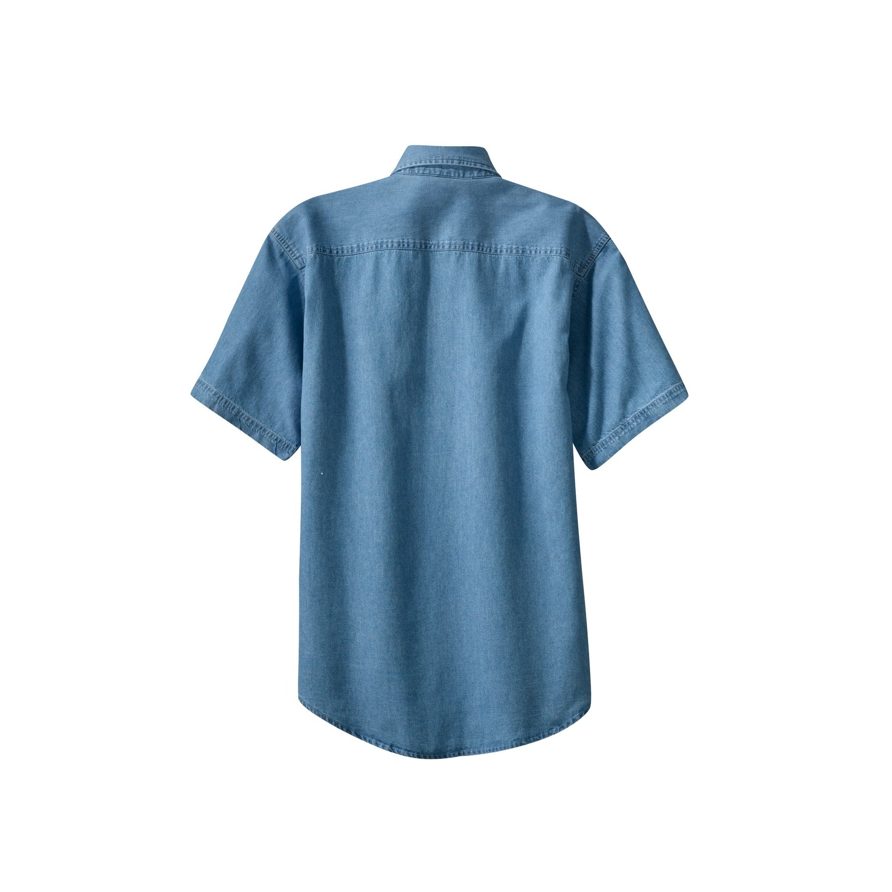 Port &#x26; Company&#xAE; Denim Men&#x27;s Short Sleeve Shirt