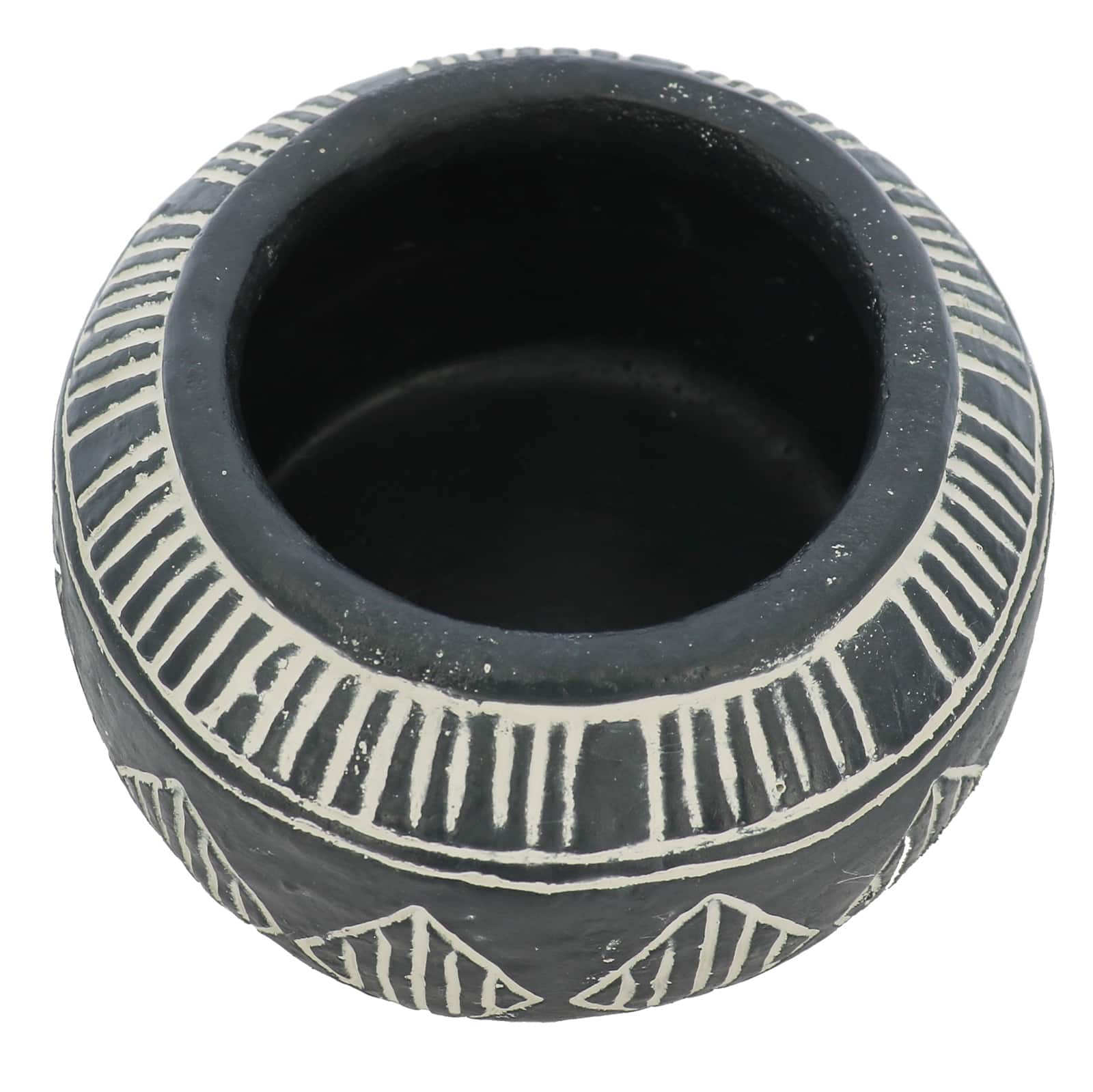 6.5&#x22; Geometric Print Decorative Container by Ashland&#xAE;