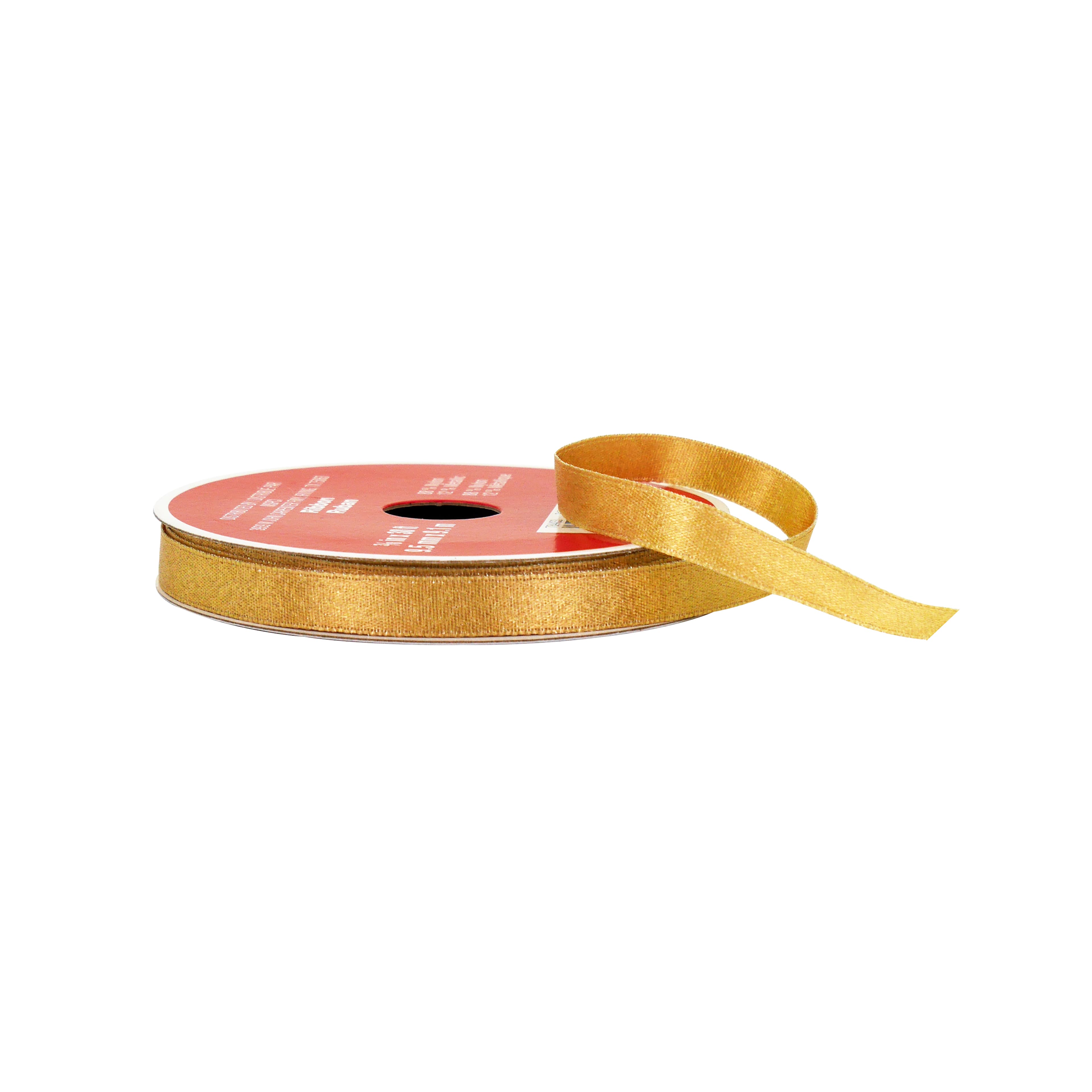 3/8&#x22; x 30ft. Gold Shimmer Ribbon by Celebrate It&#xAE;