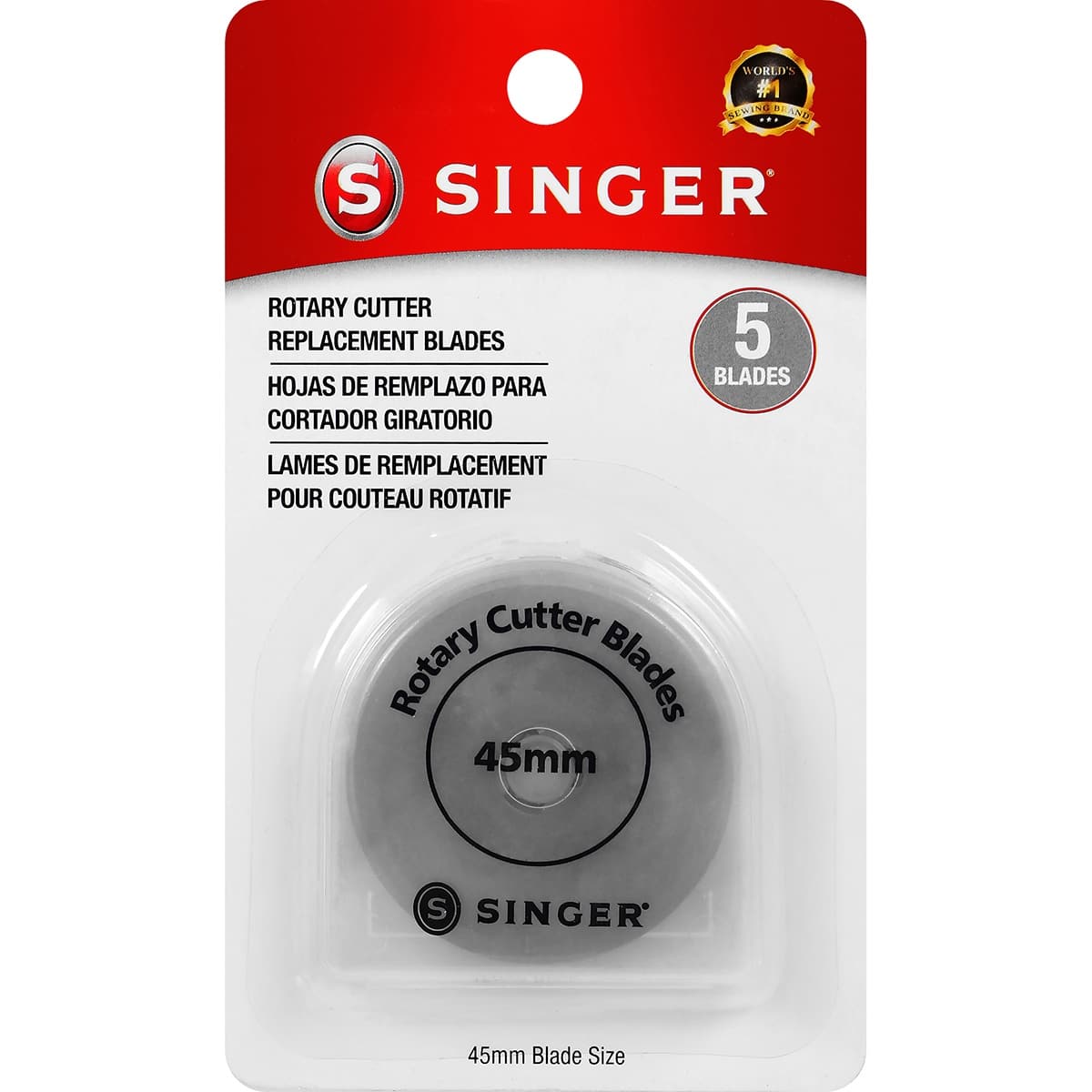 SINGER&#xAE; 45mm Rotary Cutter Replacement Blades, 5ct.