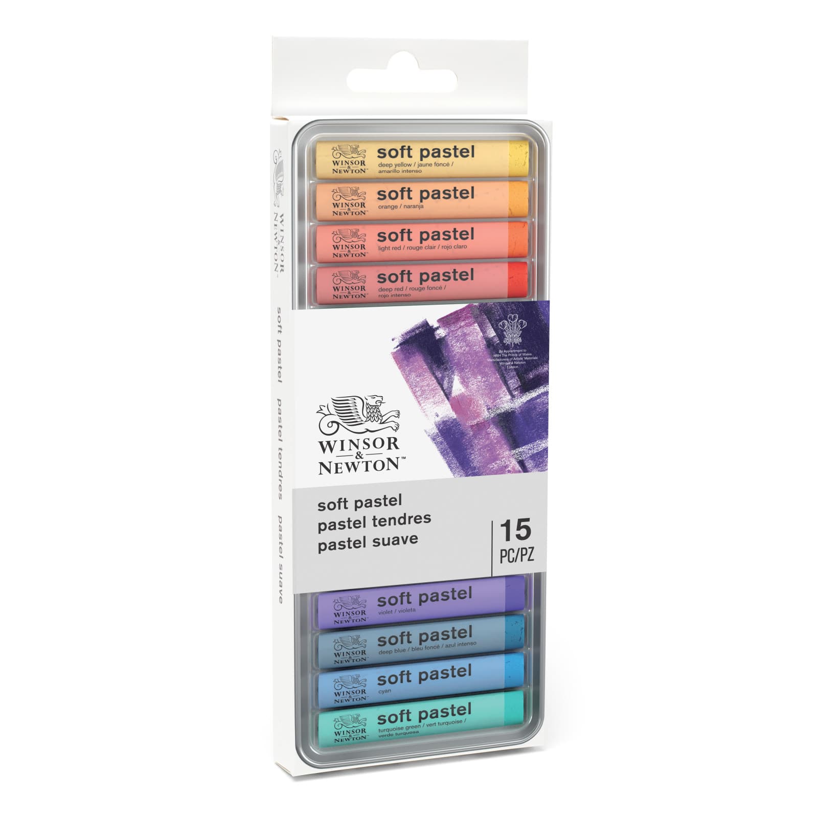 Winsor &#x26; Newton&#x2122; Introduction to Fine Art 15 Color Soft Pastel Set