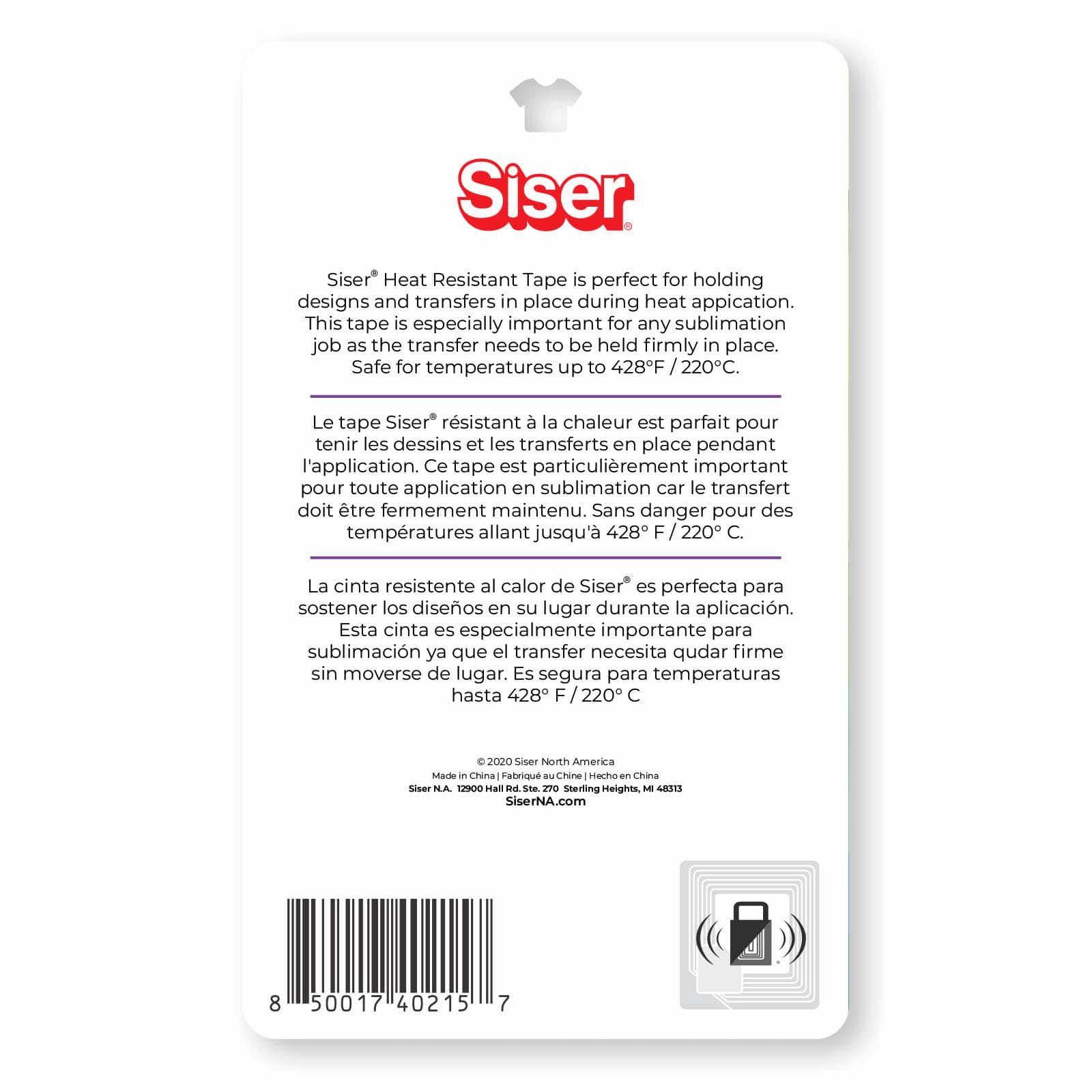 Siser&#xAE; Heat Resistant Tape