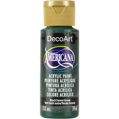 DecoArt Americana Acrylic Color, 2 oz., Black Forest