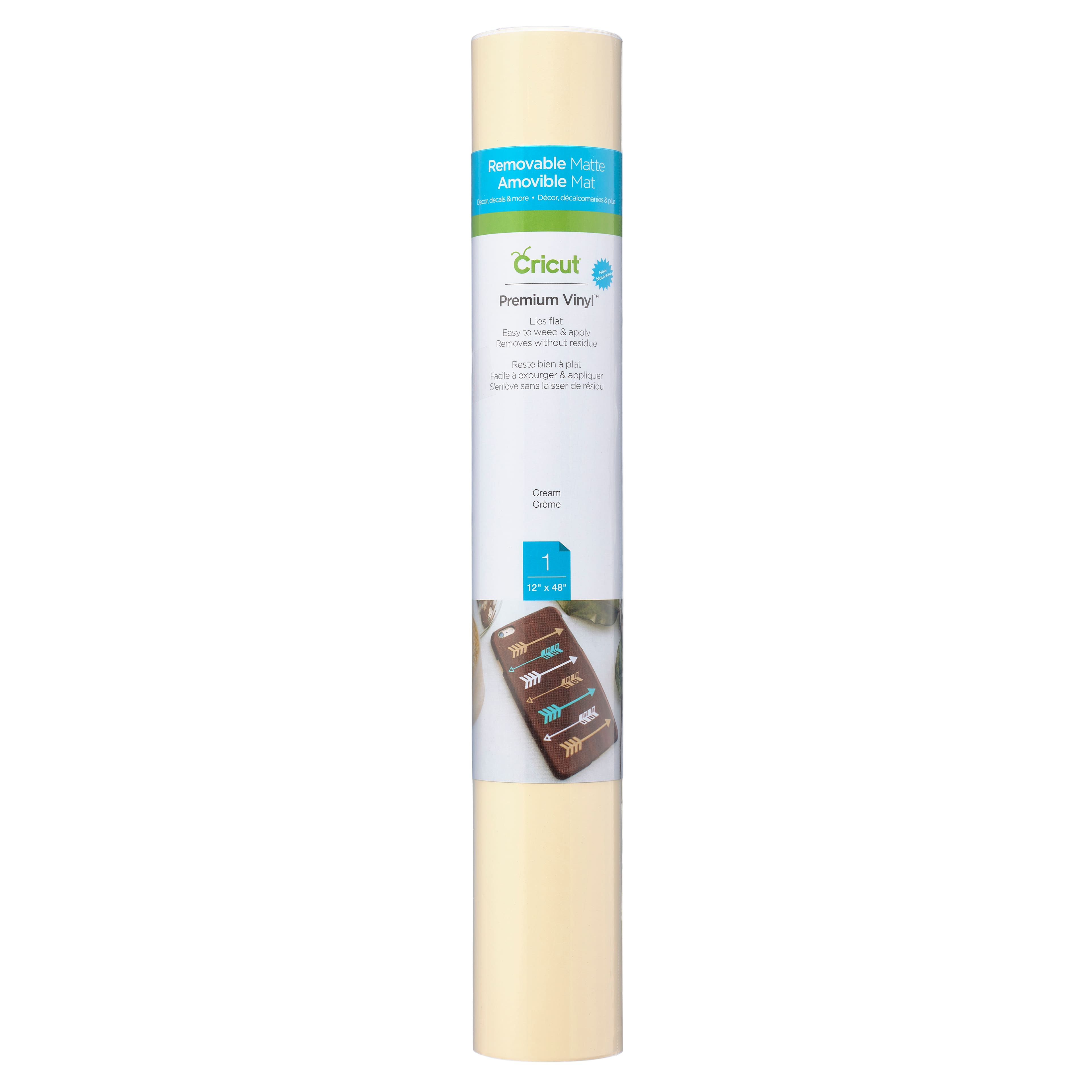 9 Pack: Cricut&#xAE; Removable Premium Vinyl&#x2122;