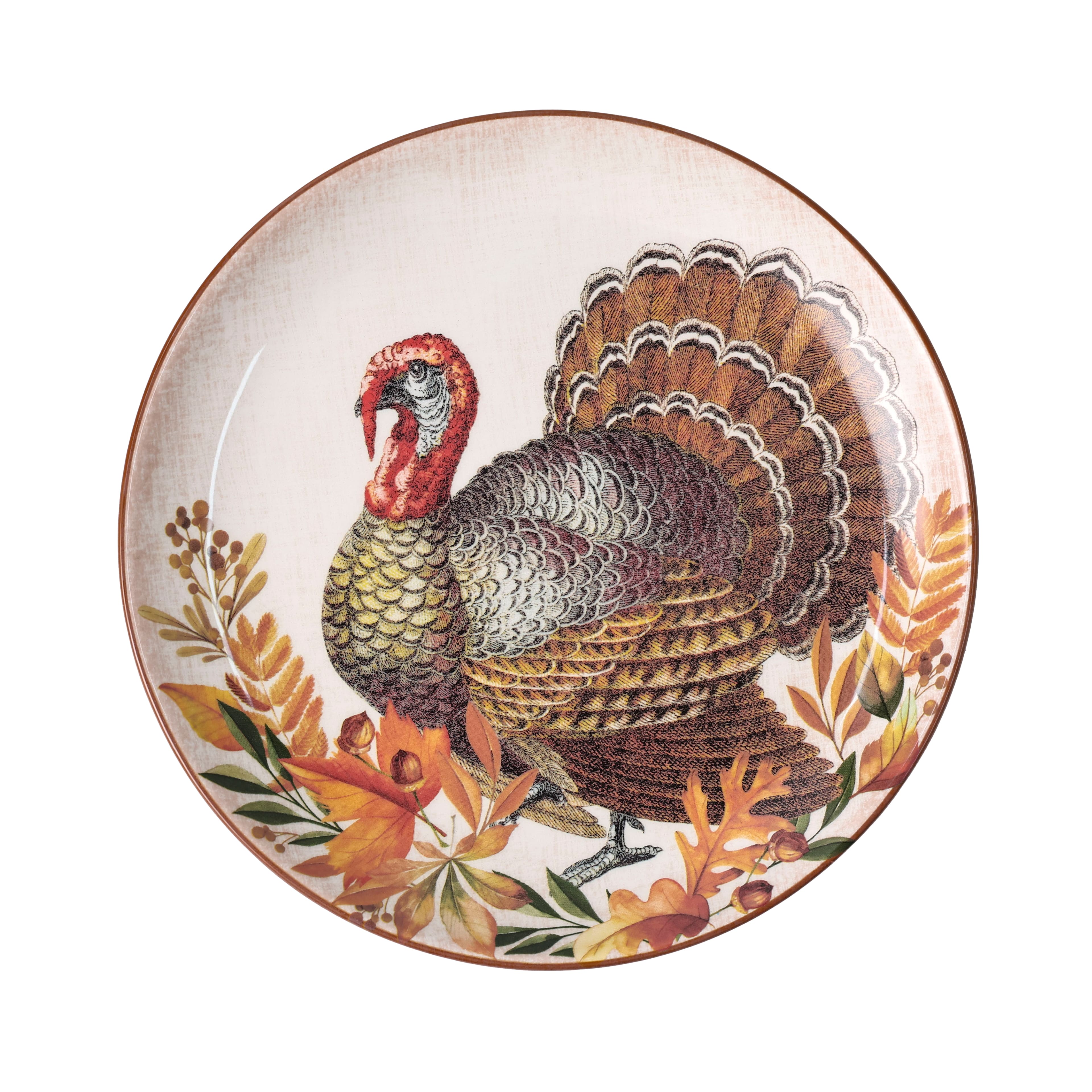 8.5" Turkey Ceramic Salad Plate by Ashland®
