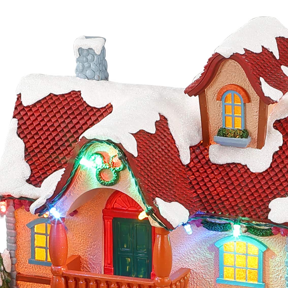 Disney&#xAE; Mickey &#x26; Friends Lighted Christmas Village, 12ct.
