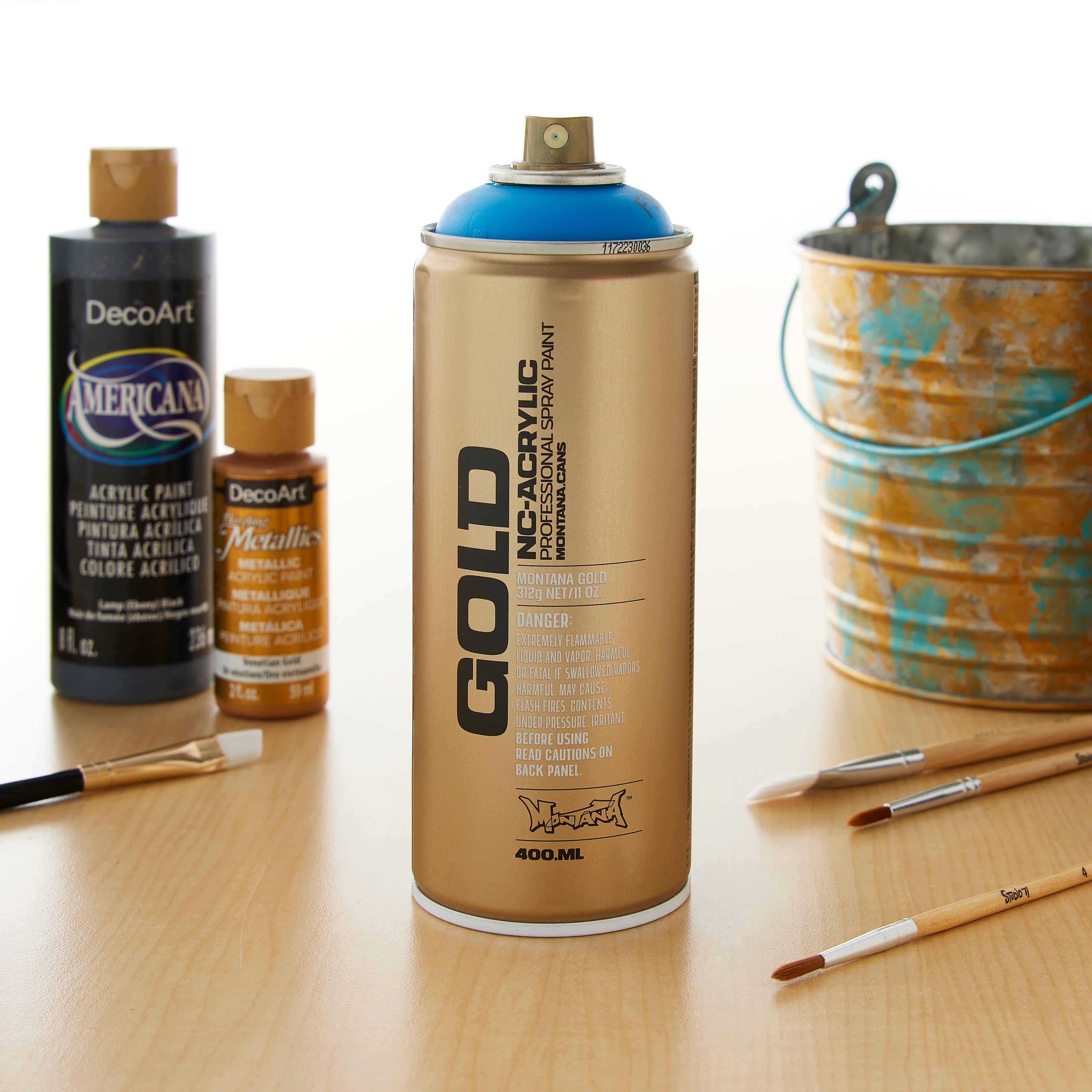 Montana™ Cans GOLD Flash Color Spray Paint, 400mL