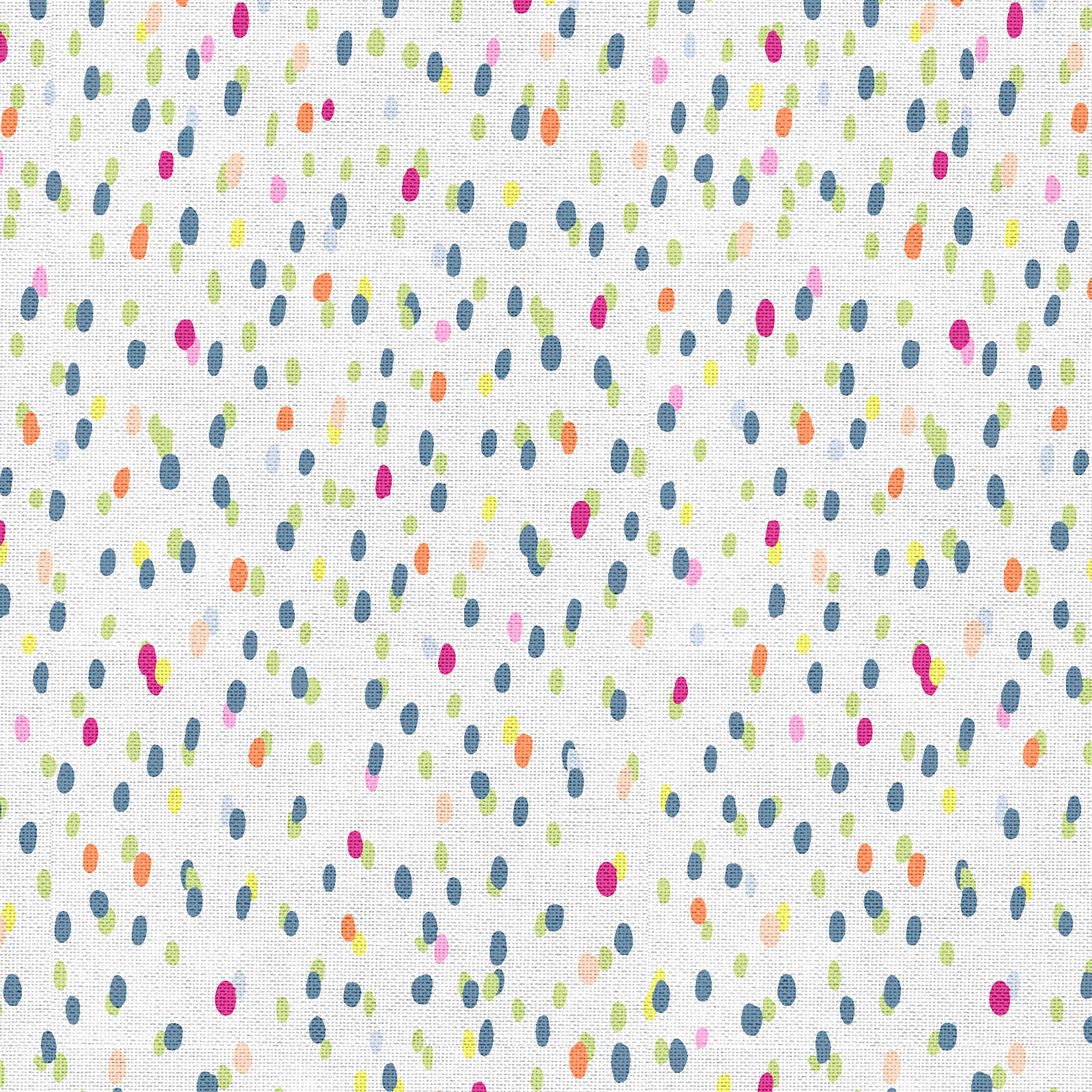 Madcap Cottage Prints Charming Multicolor Ditsy Dot Cotton Fabric