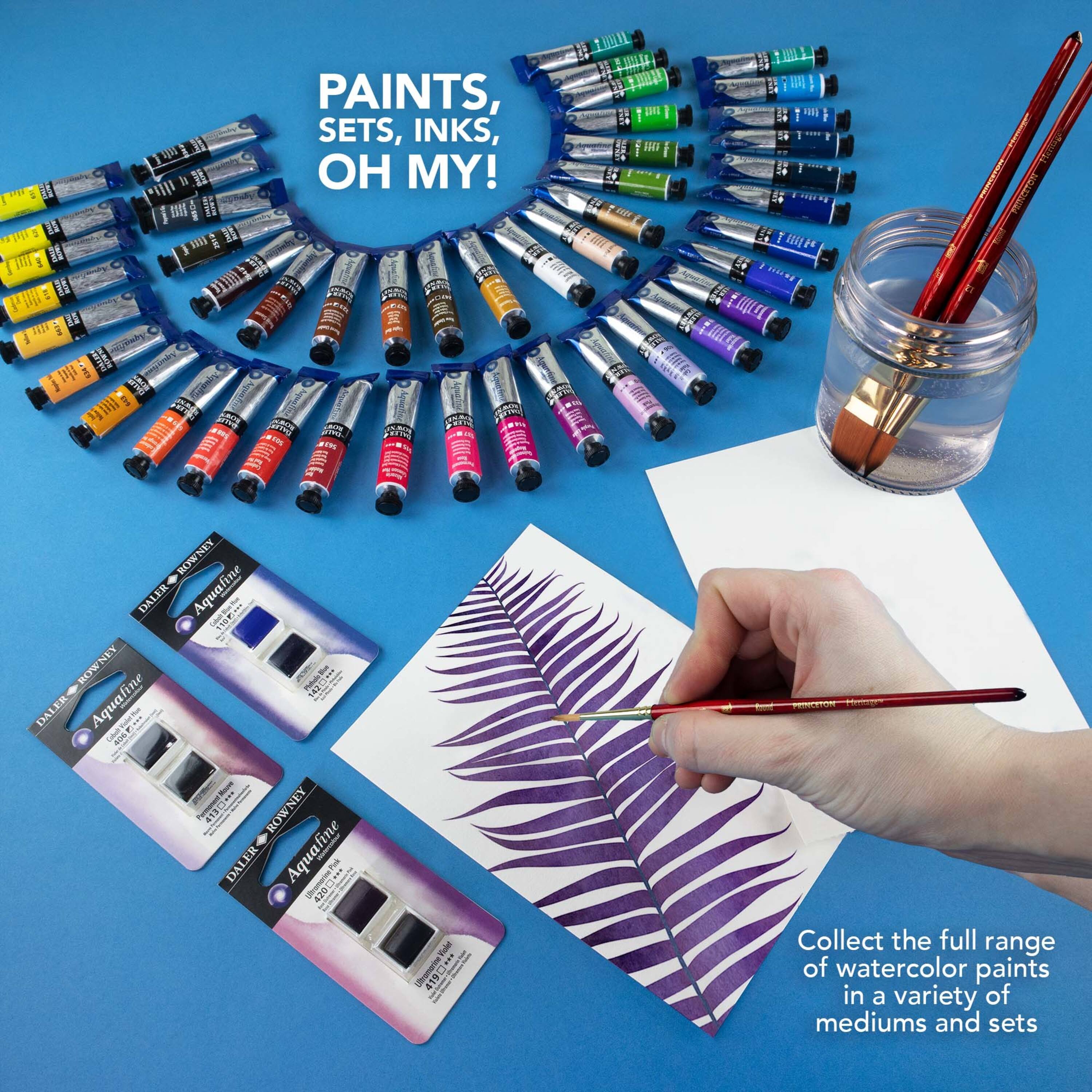 Daler-Rowney&#xAE; Aquafine Watercolour Paint, 8mL