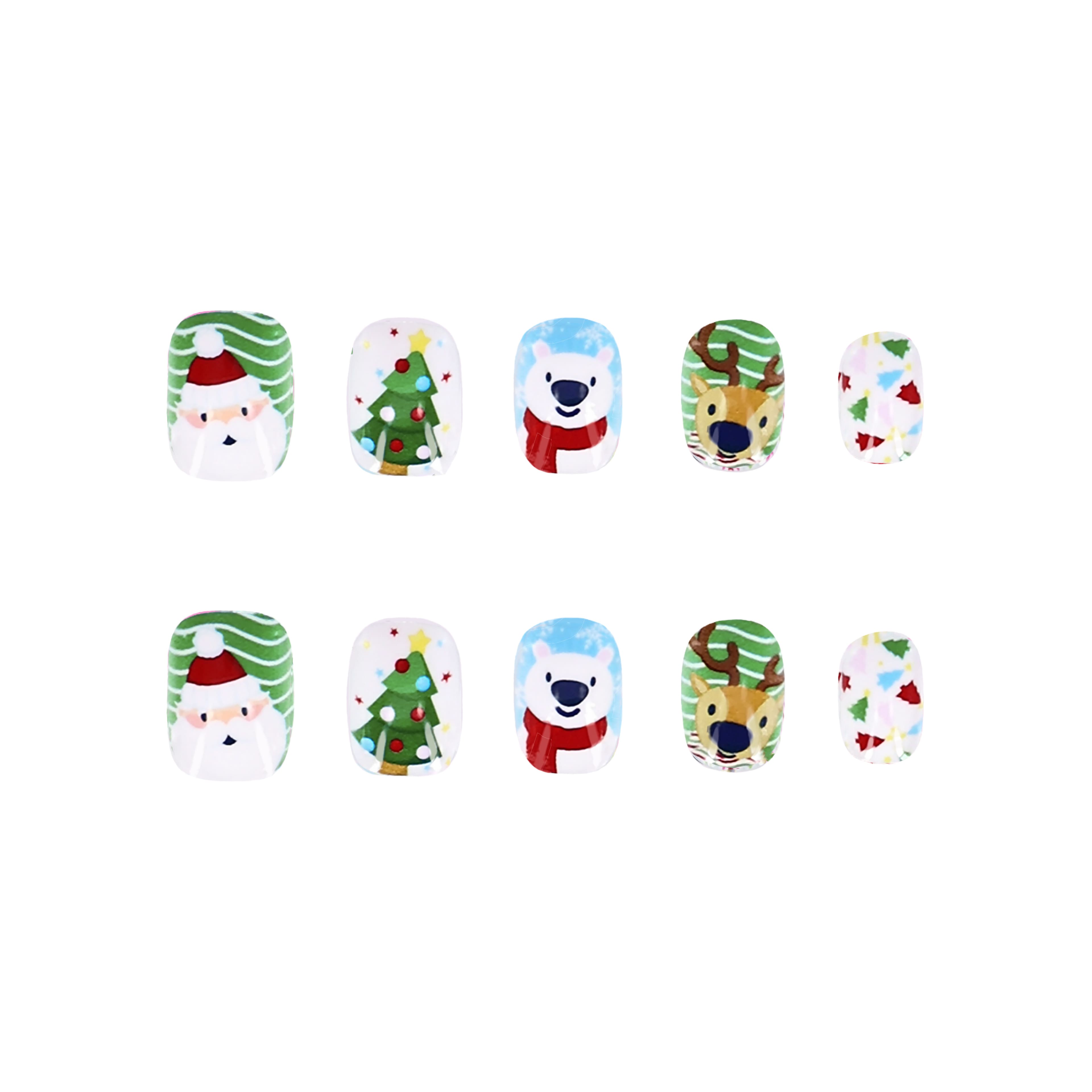 Christmas Press-On Nails by Creatology&#x2122;