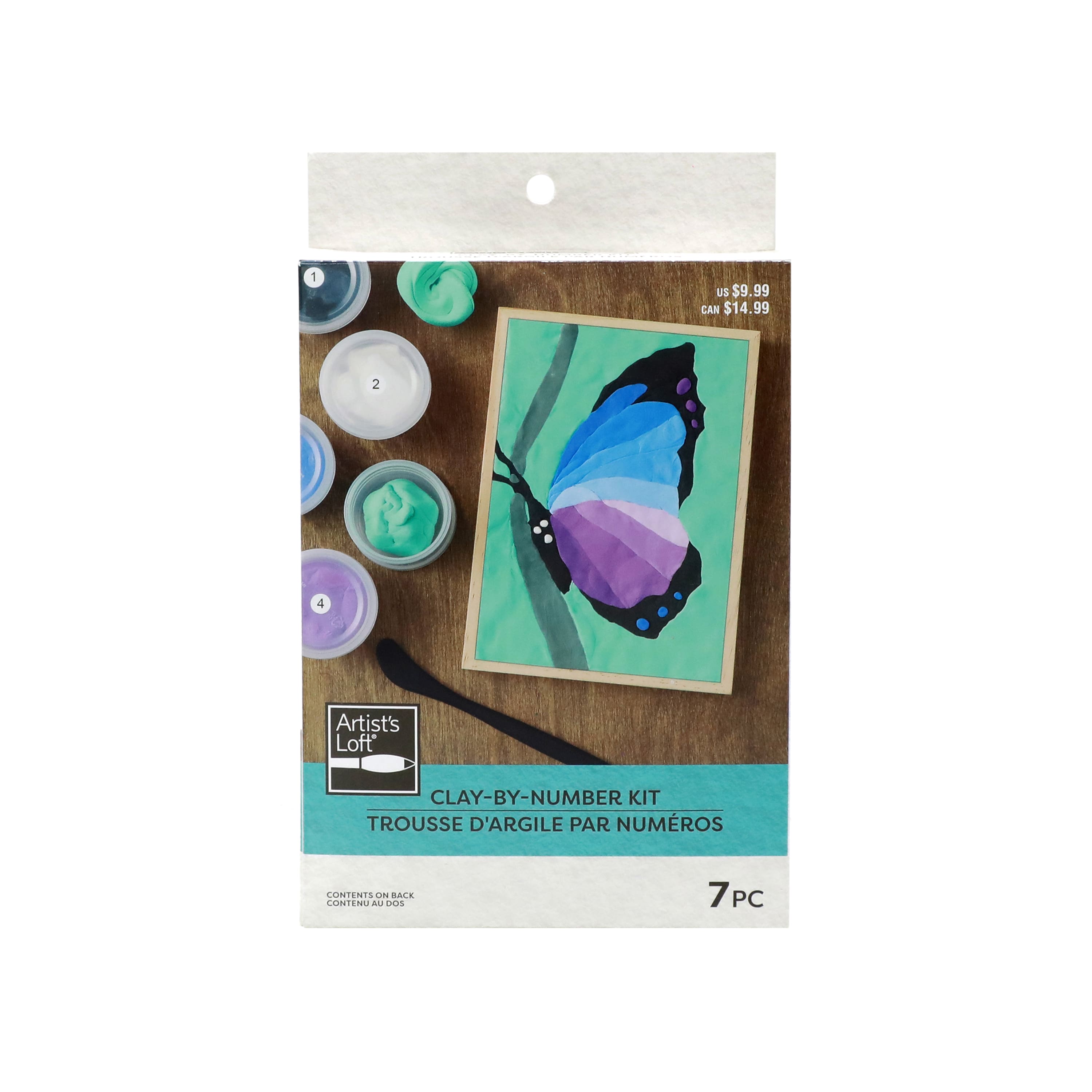 Butterfly Clay-by-Number Kit by Artist&#x27;s Loft&#xAE;