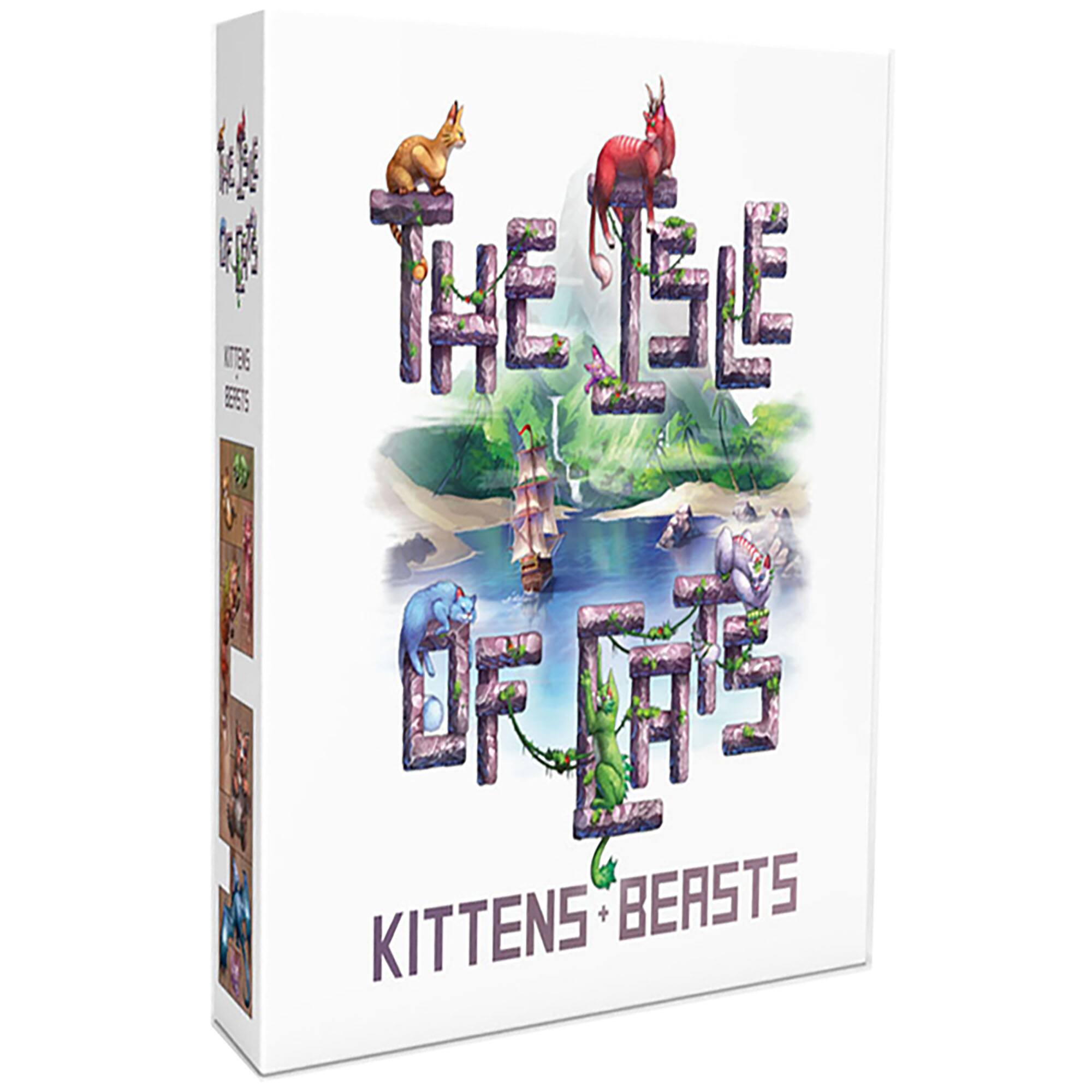 The Isle of Cats: Kittens + Beasts Expansion Board Game