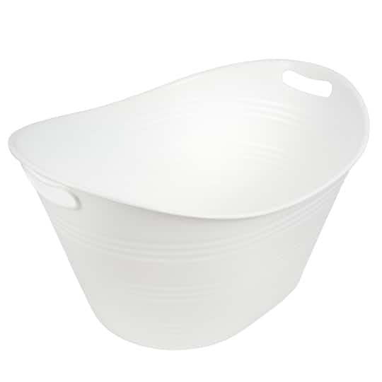 Oval Plastic Tub by Celebrate It™ | Michaels