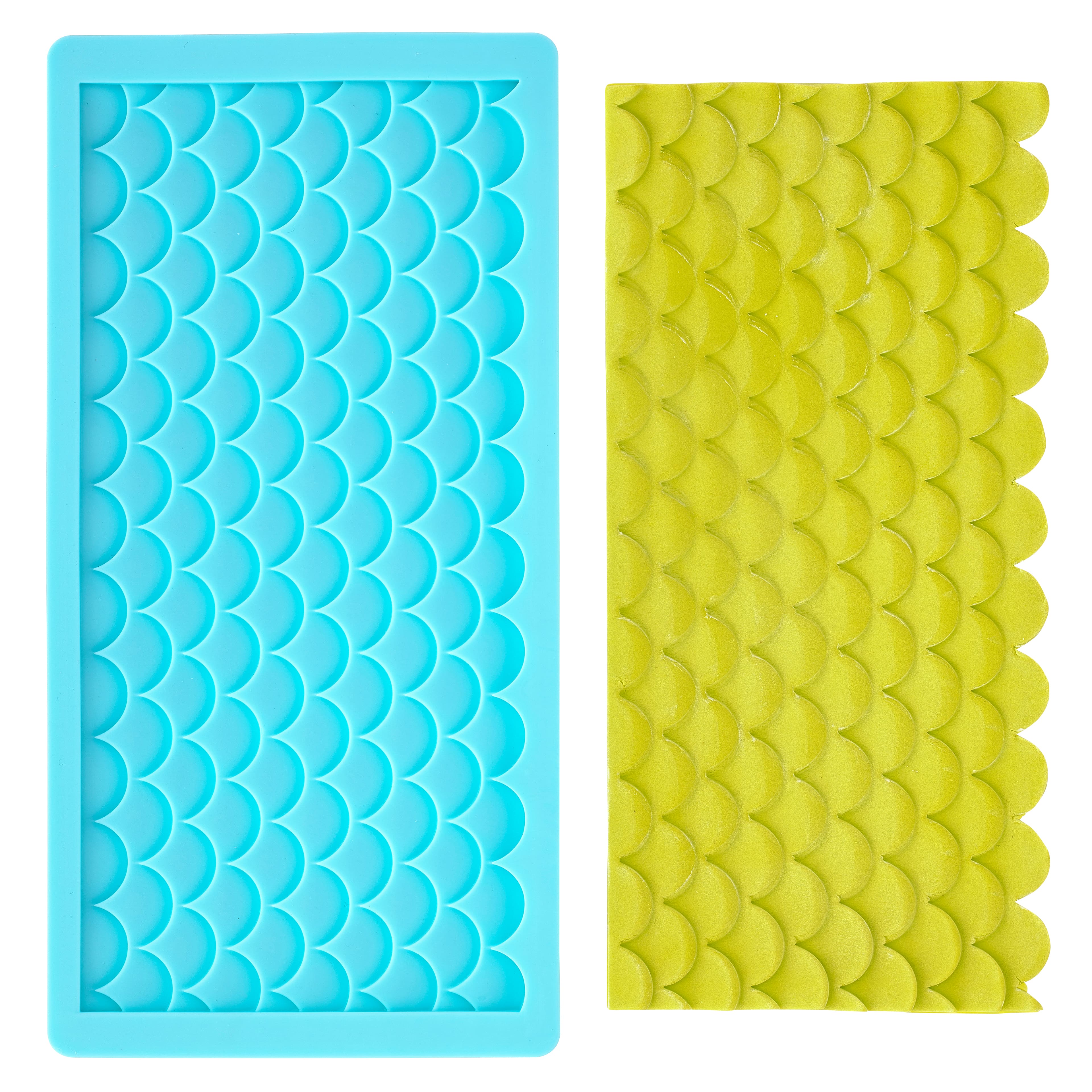 Scales Pattern Silicone Fondant Mold by Celebrate It&#xAE;