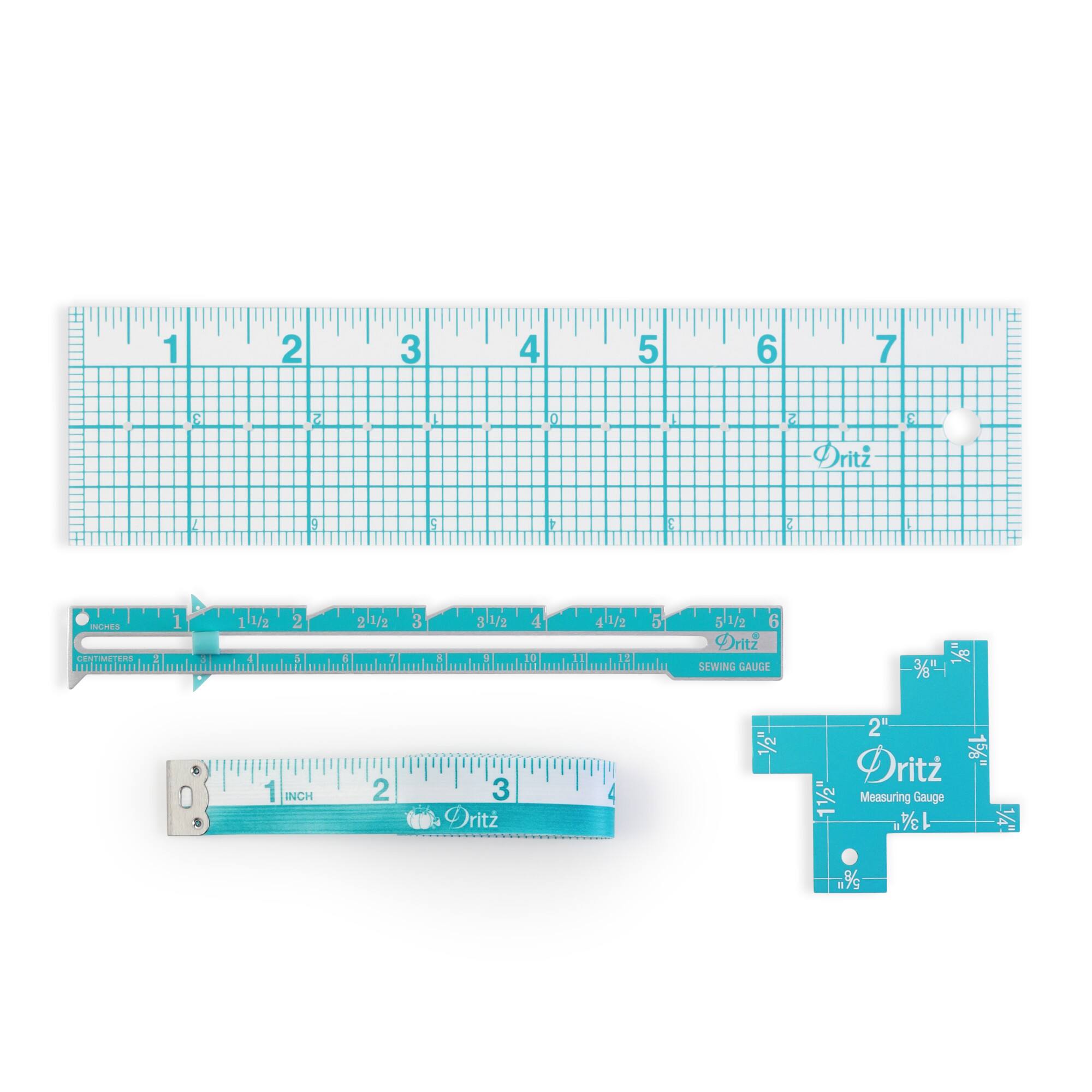 Dritz® 4-Piece Measuring Tool Set